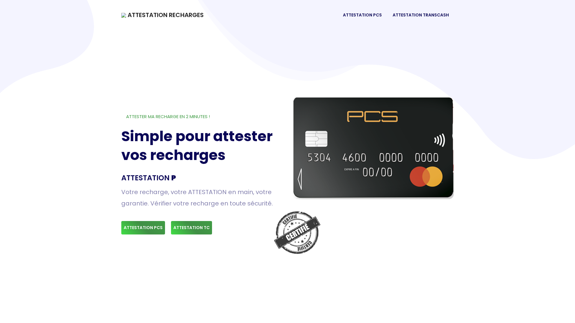 Screenshot of www.secure-attestation.com