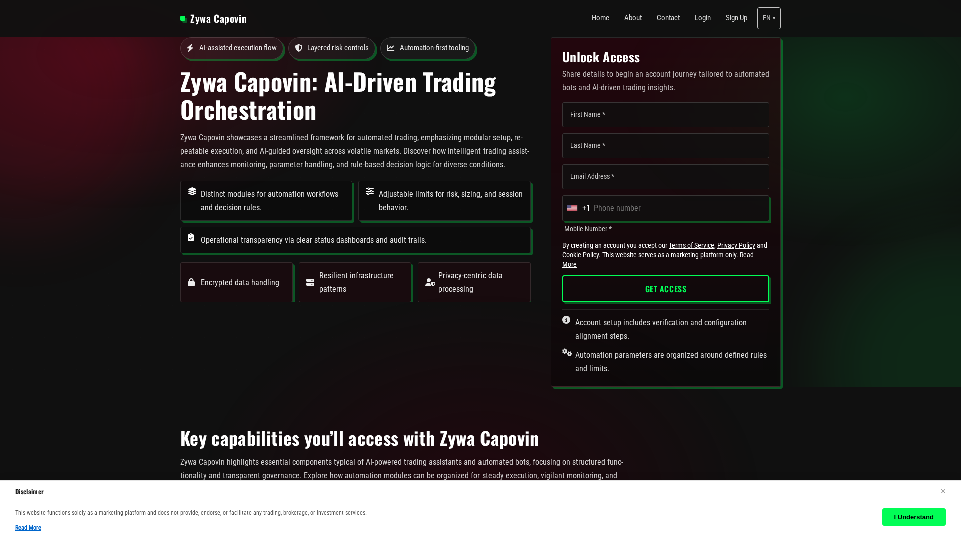 Screenshot of zywa-capovin.pro