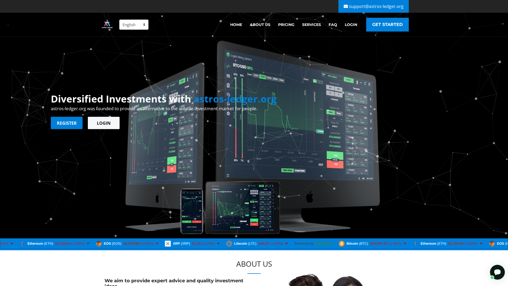 Screenshot of astros-ledger.org