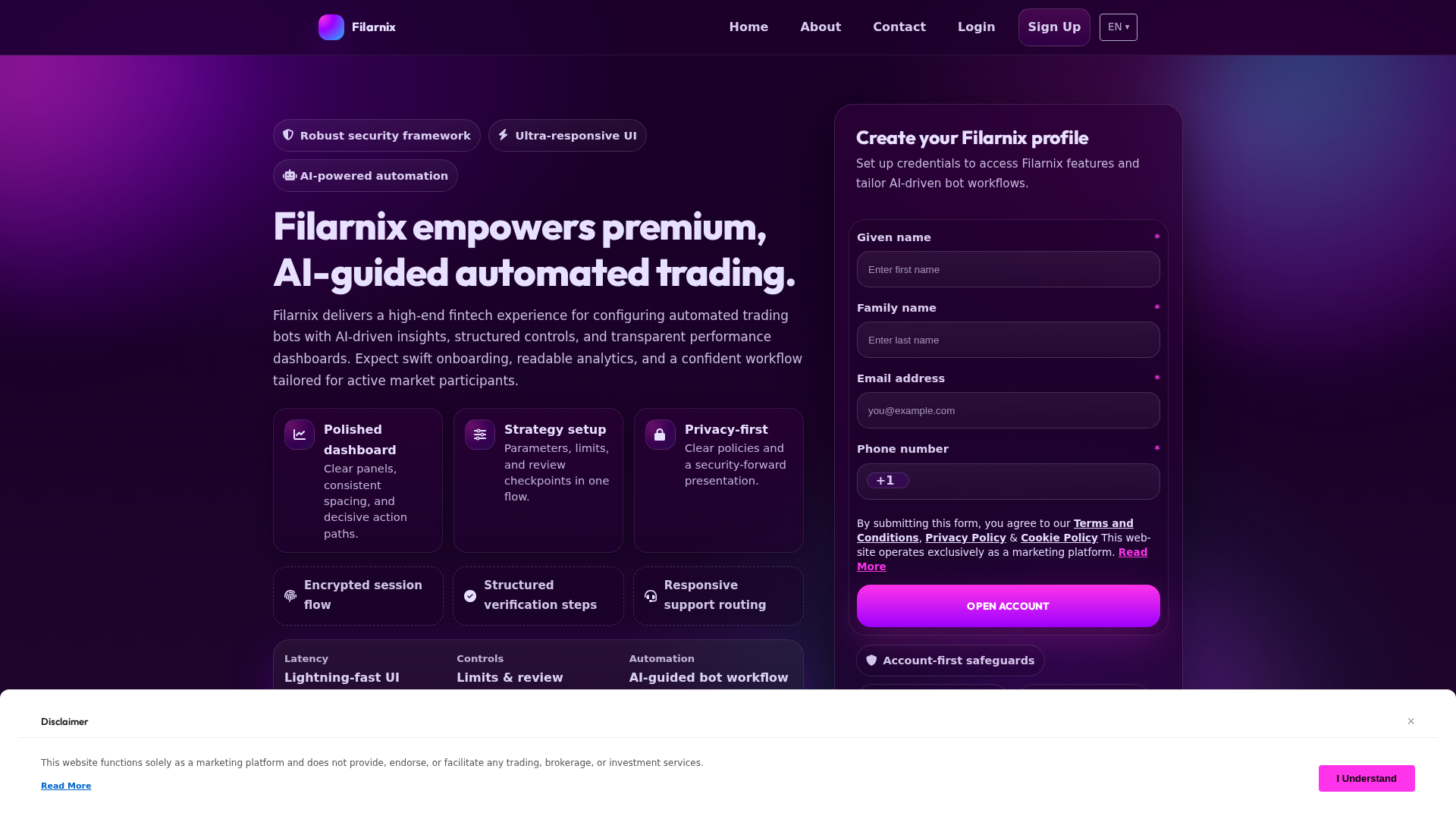 Screenshot of filarnix.shop