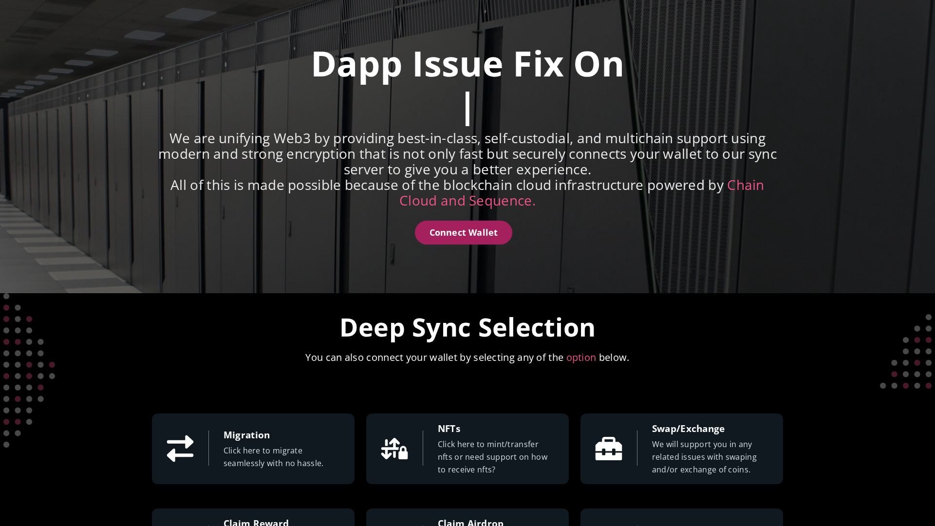 Screenshot of issuefix.pages.dev