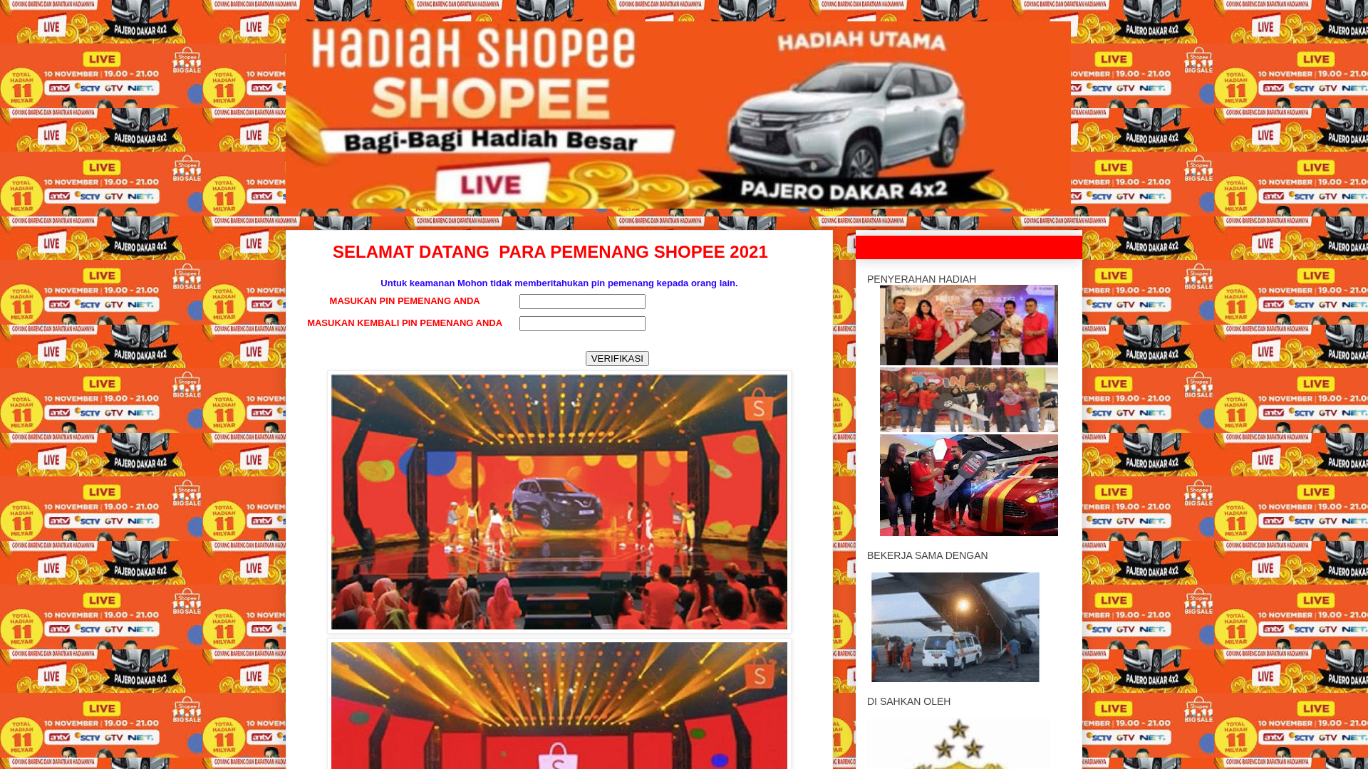 Screenshot of info-hadiah-undian-shopee2021.blogspot.com