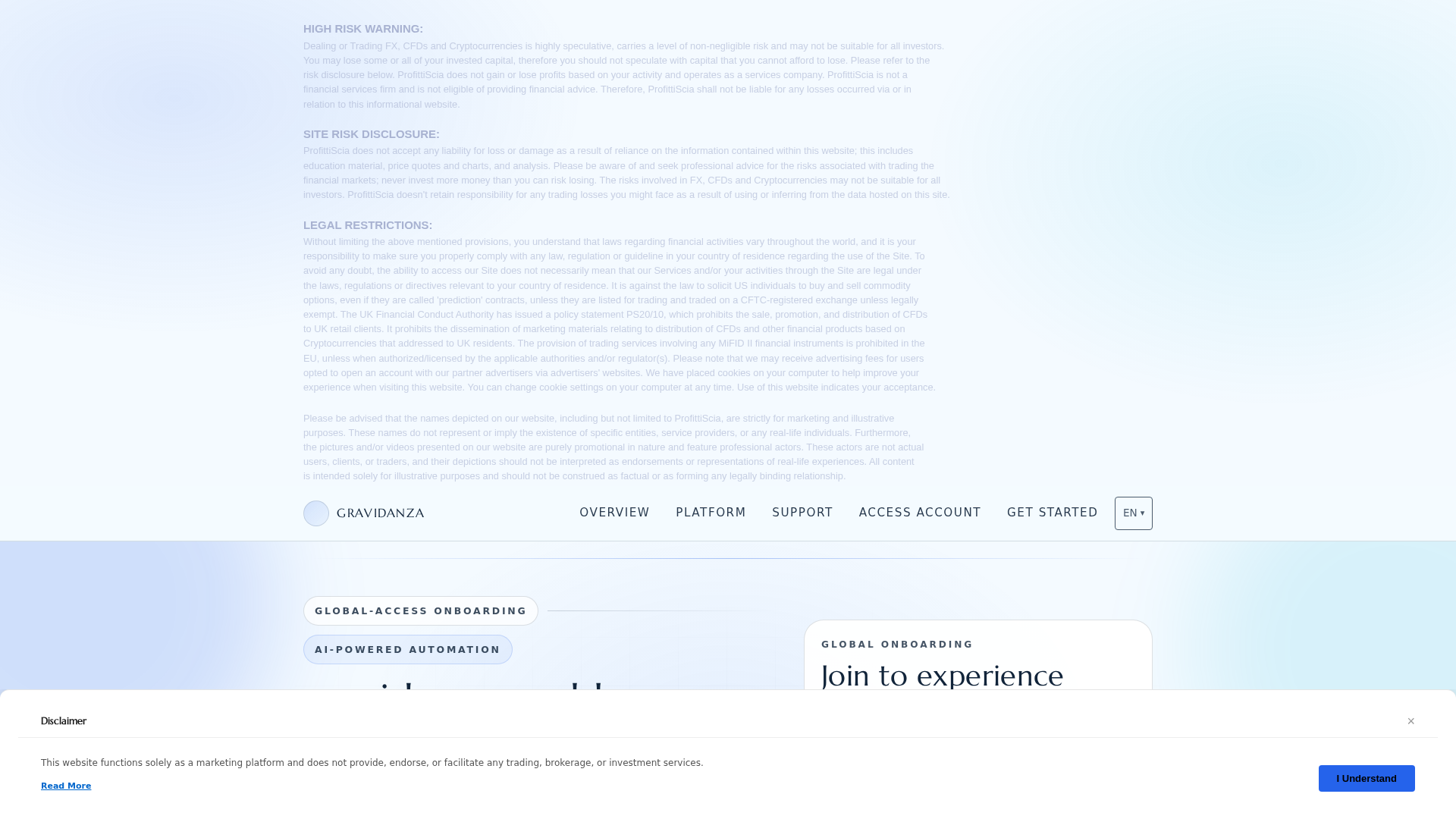Screenshot of gravidanza-engine.com