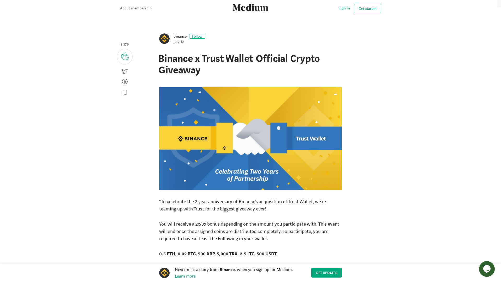 Screenshot of binance2x-3xearn.netlify.app