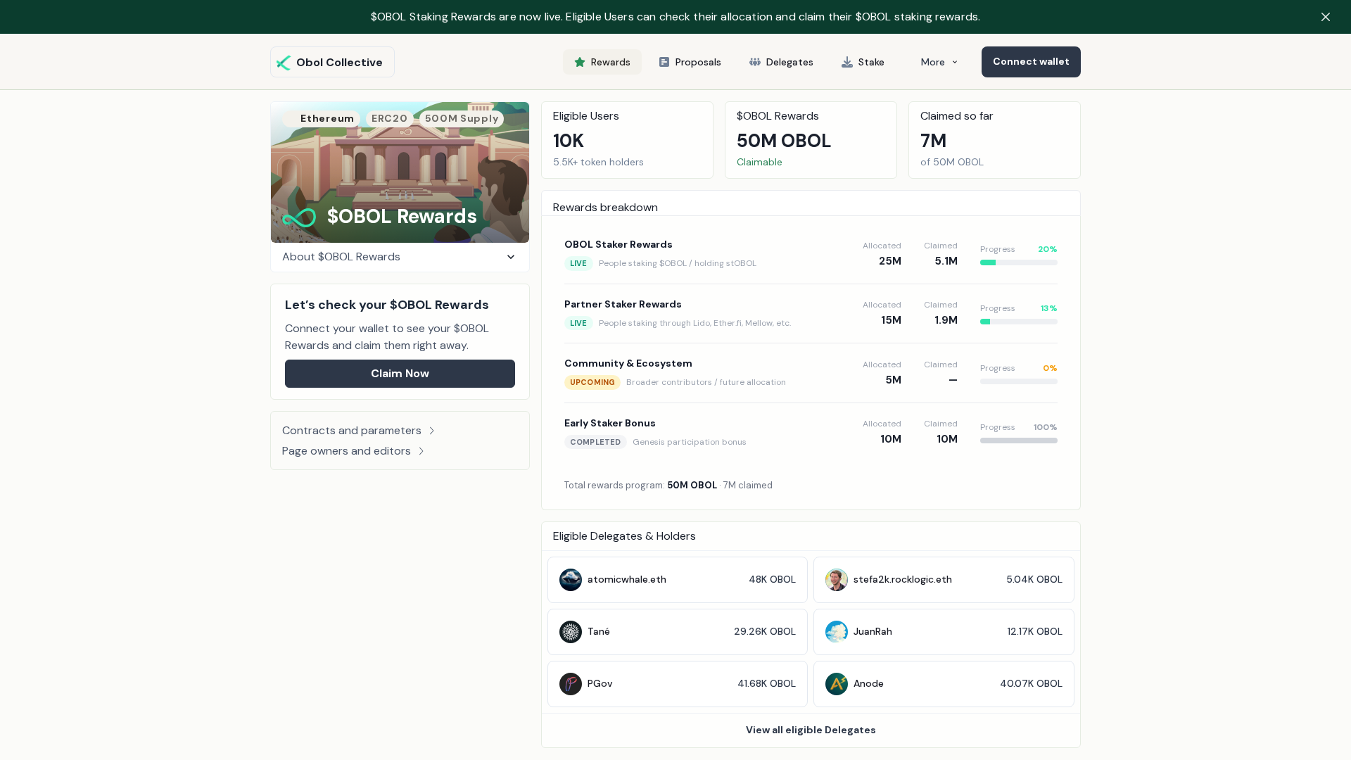 Screenshot of claims-hedera.com
