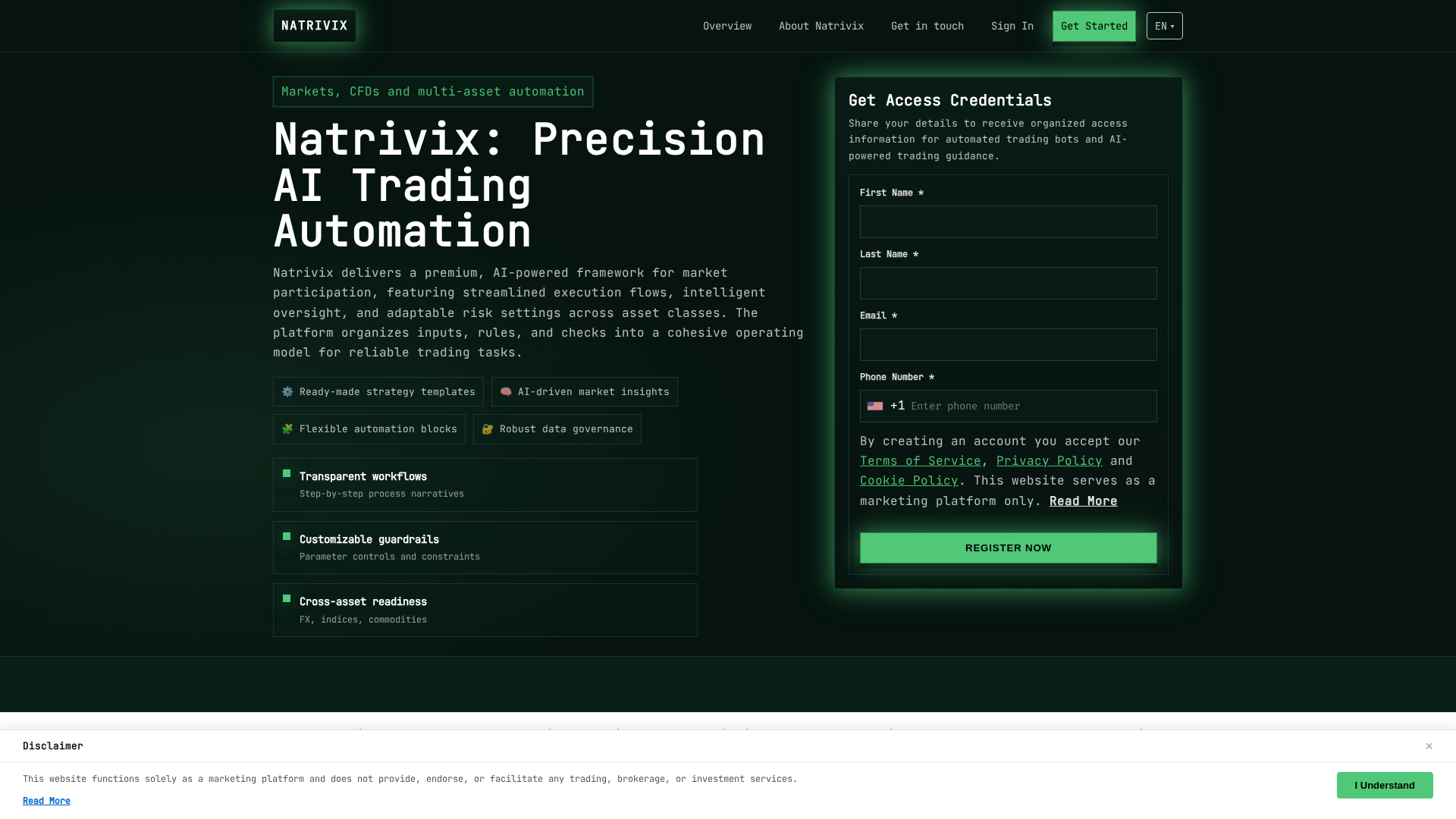 Screenshot of natrivix.com