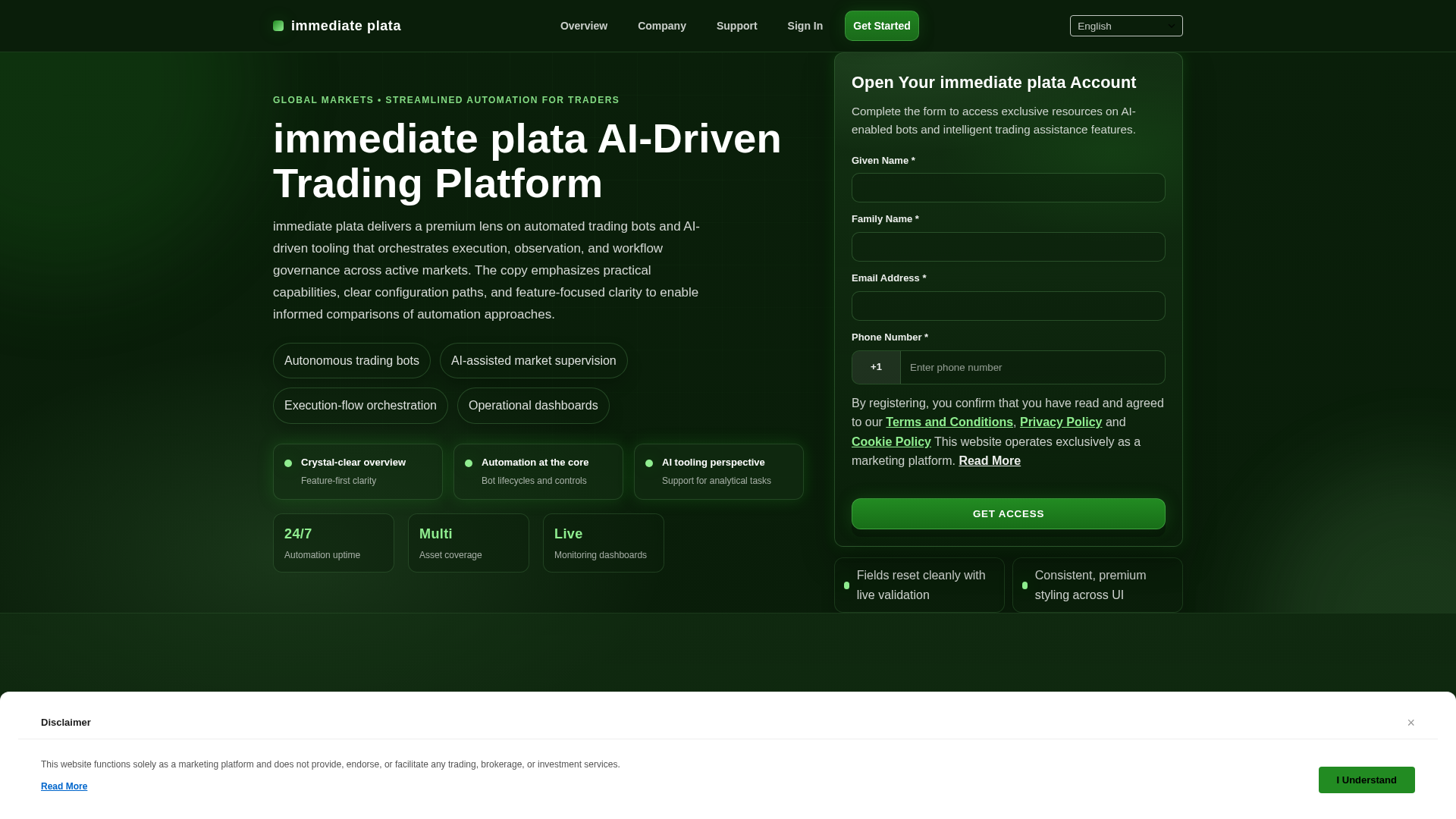 Screenshot of immediateplata.pro