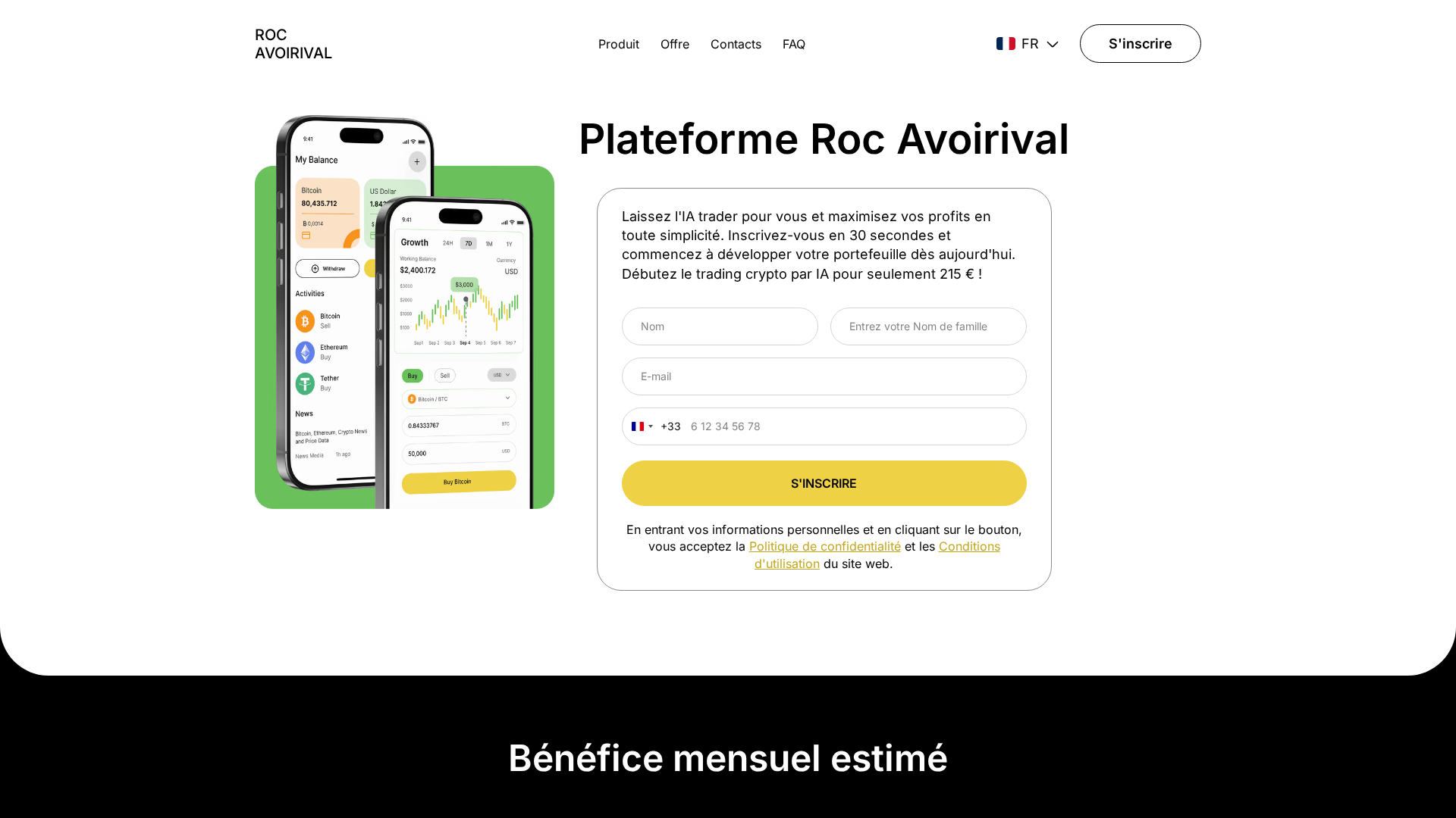 Screenshot of roc-avoirival.com