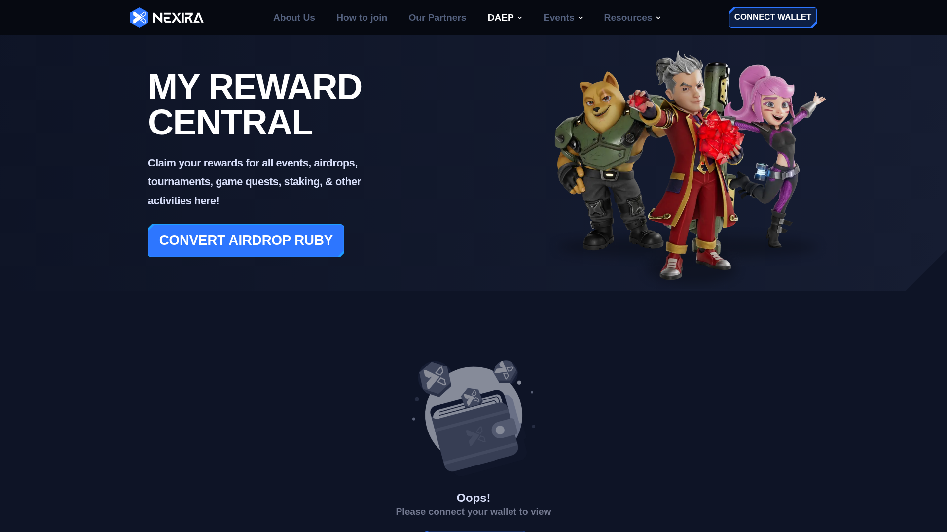 Screenshot of nexiradaep.xyz