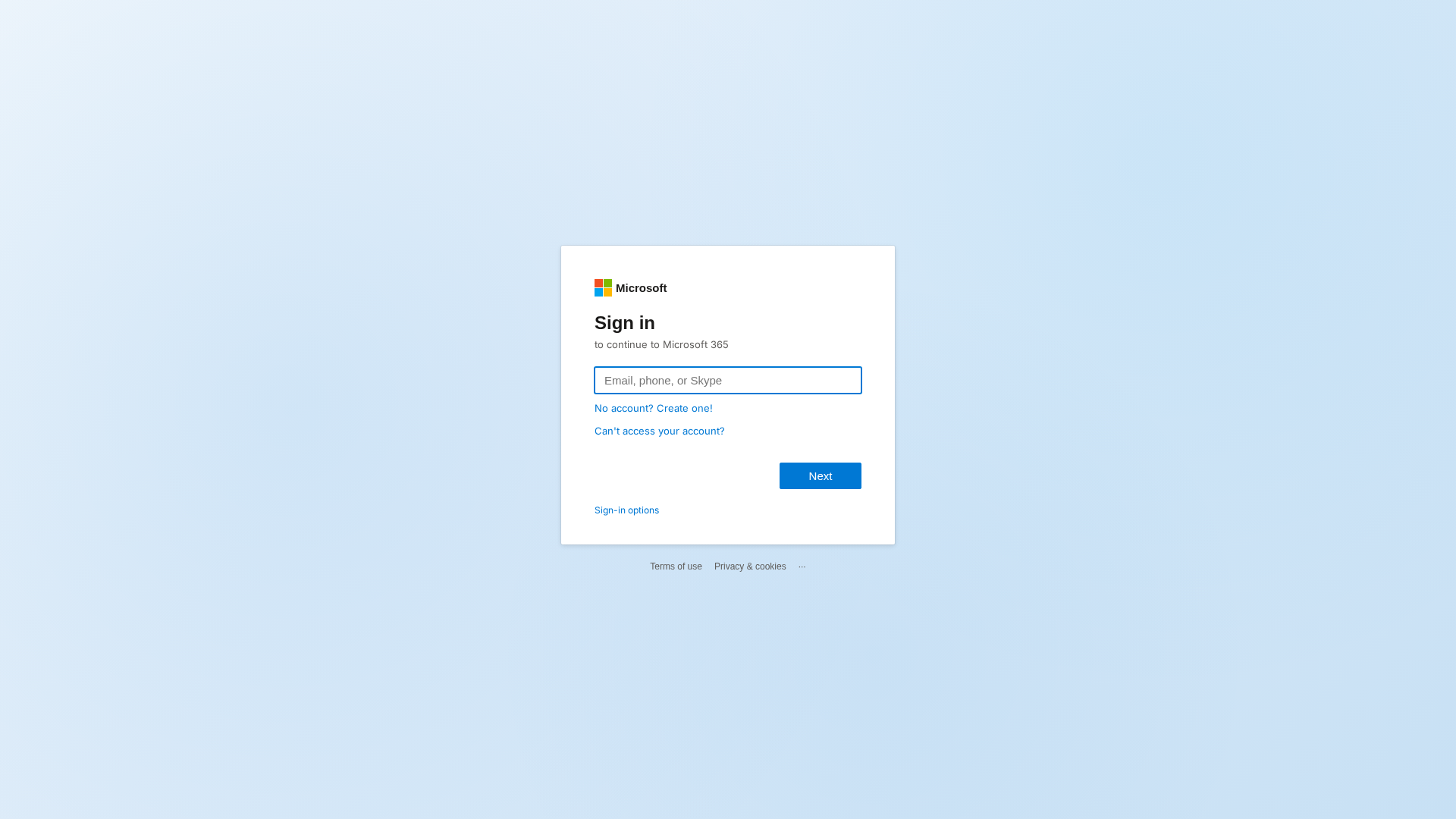 Screenshot of microsoftmailsupports.com