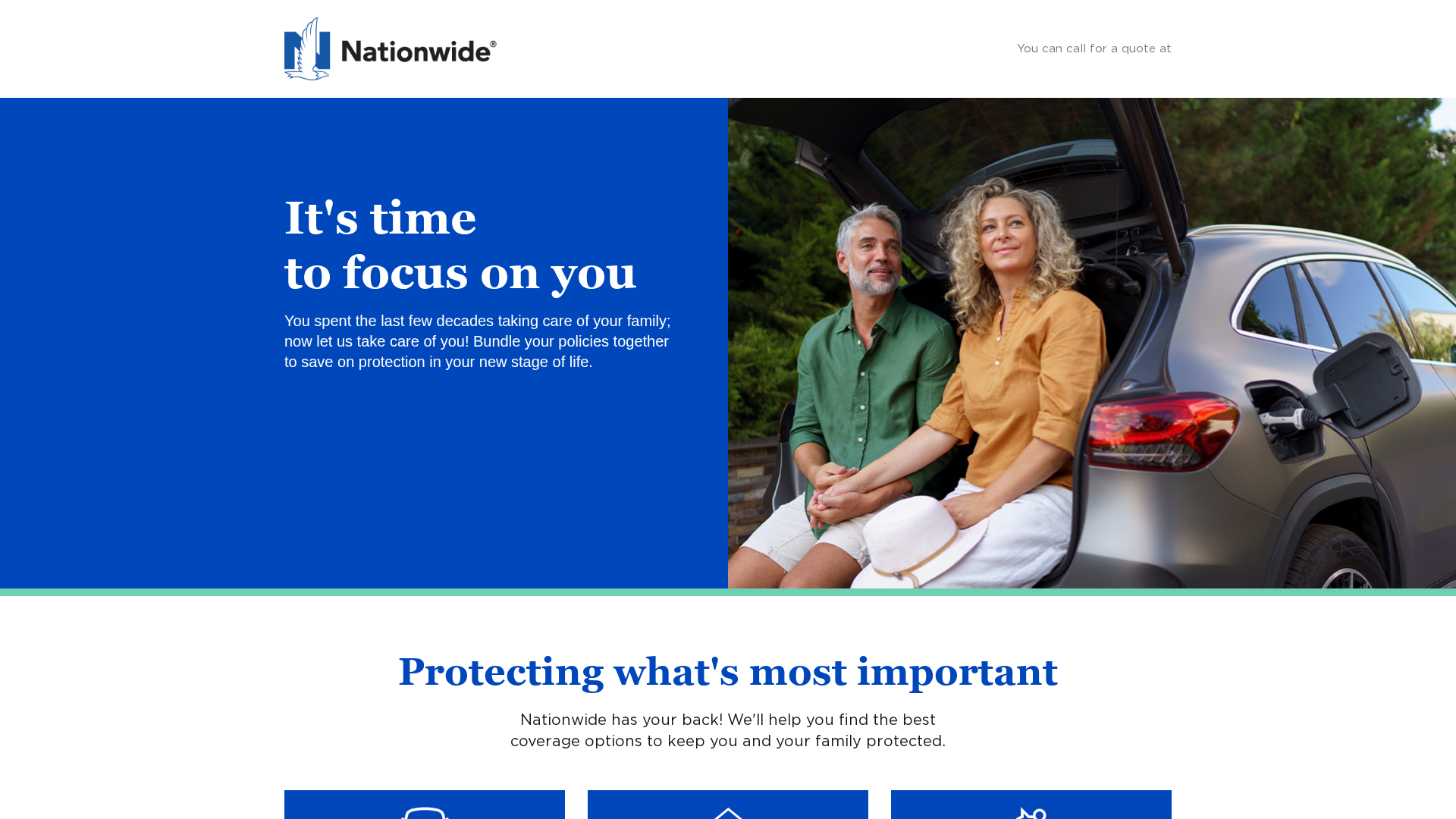 Screenshot of nationwideprotected.com