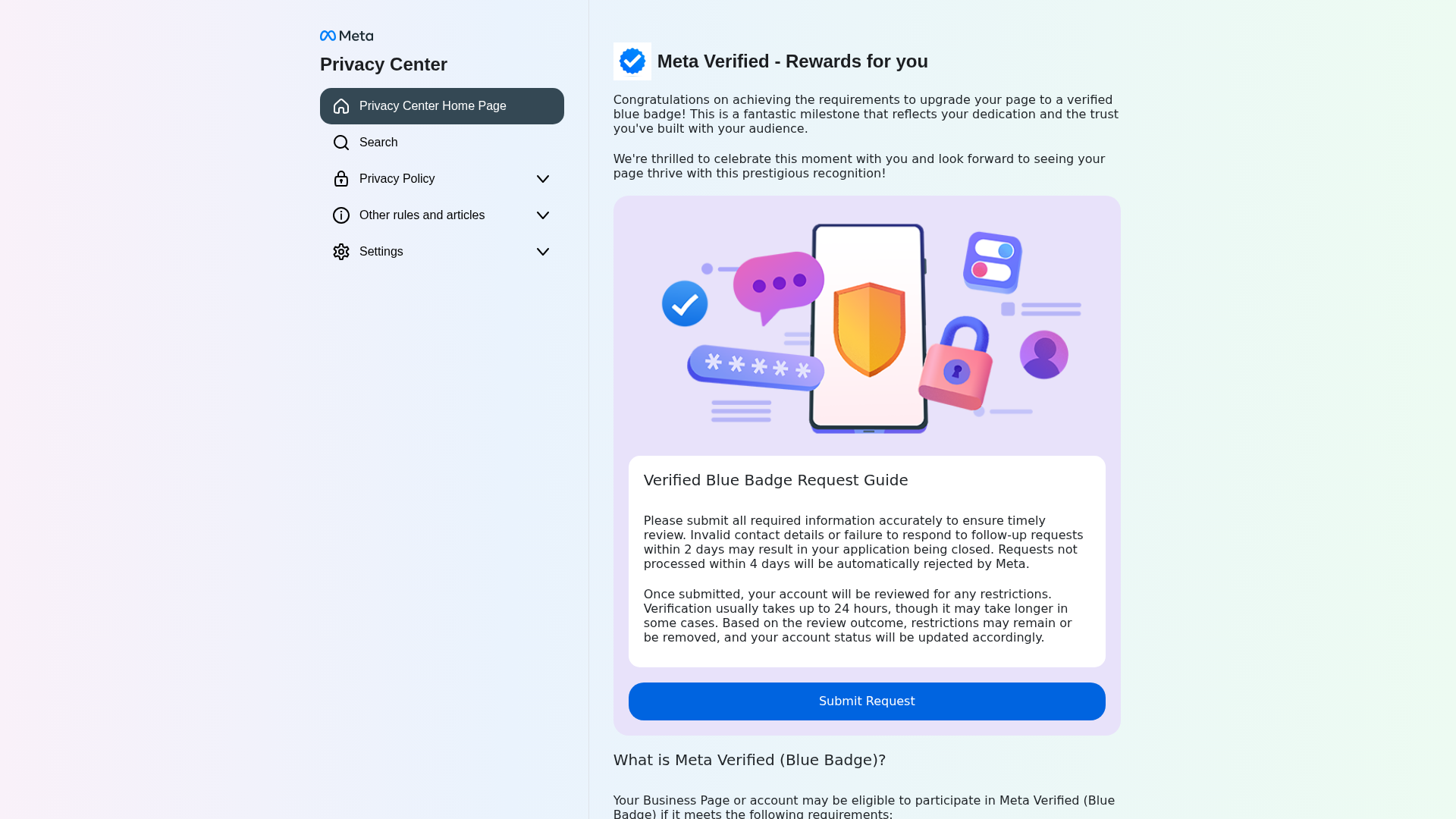 Screenshot of verifiedspcl.pages.dev