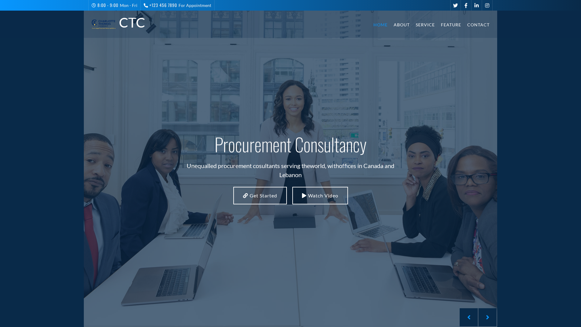 Screenshot of charlottethomasca.com.knpcourierservice.com
