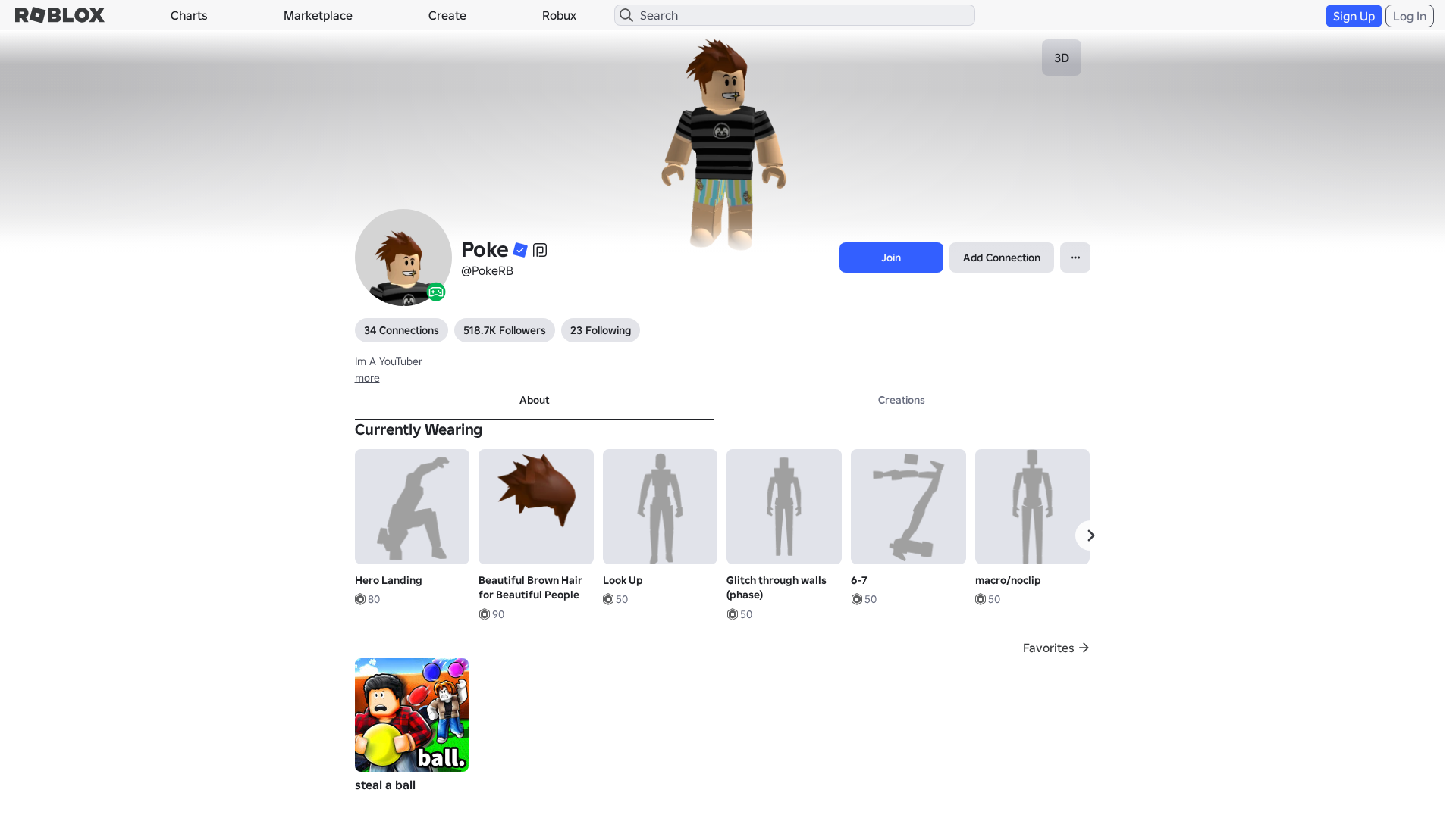 Screenshot of rblox.me