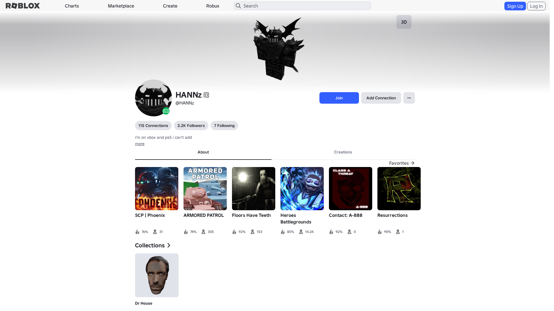 Screenshot of rblox.me
