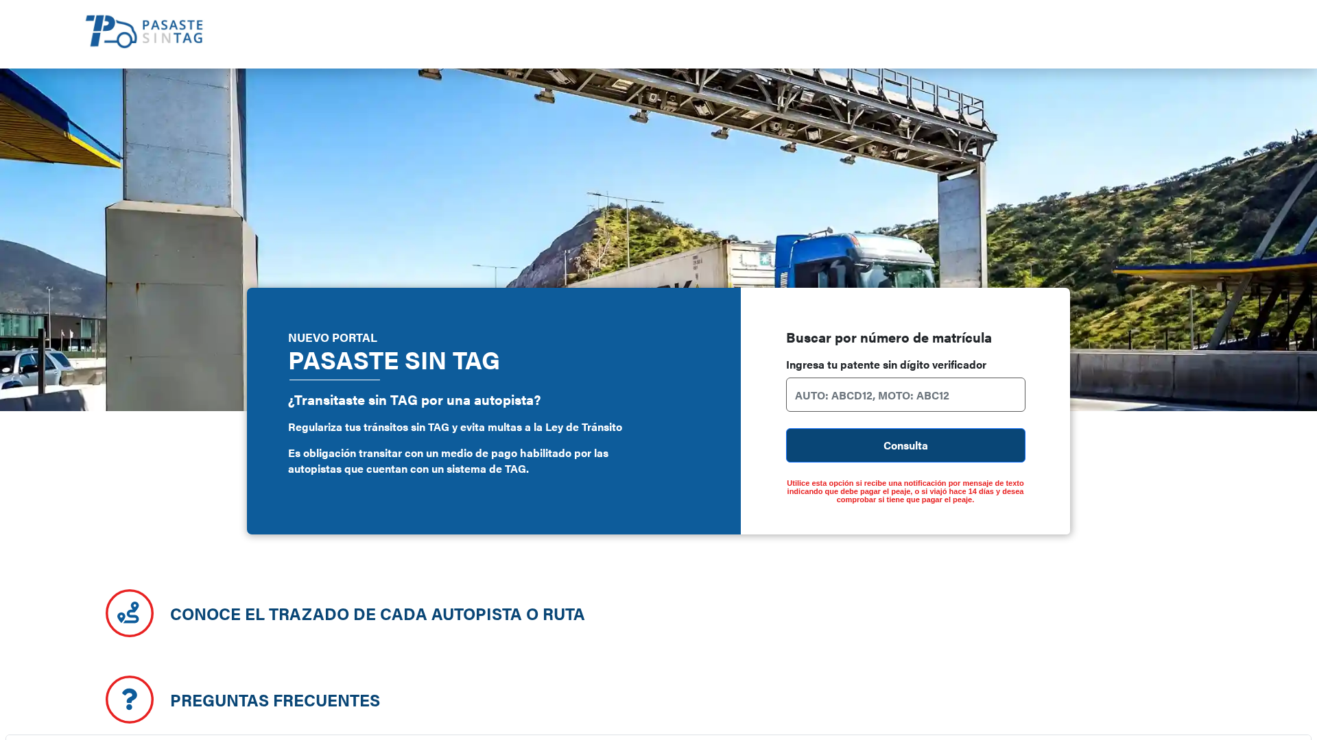 Screenshot of pasastesintagz.lat