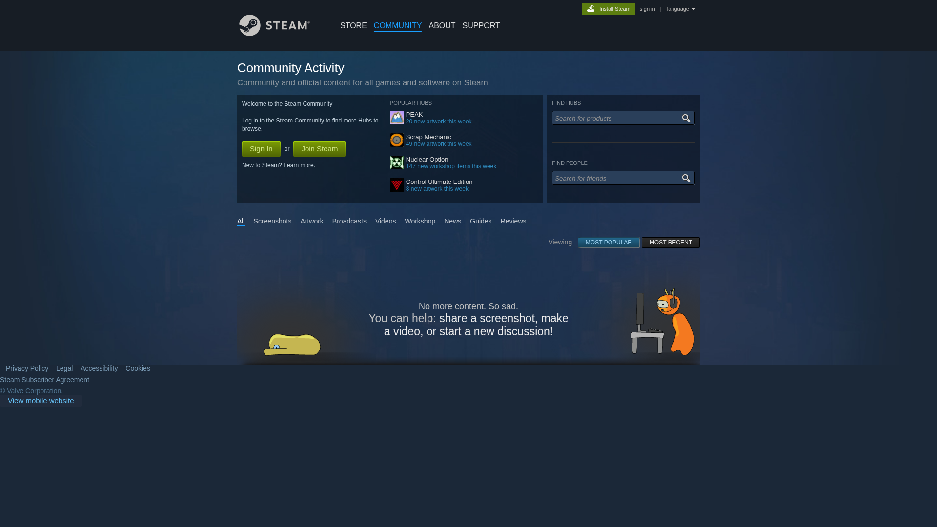 Screenshot of steam-community-proxy.synplay.cn