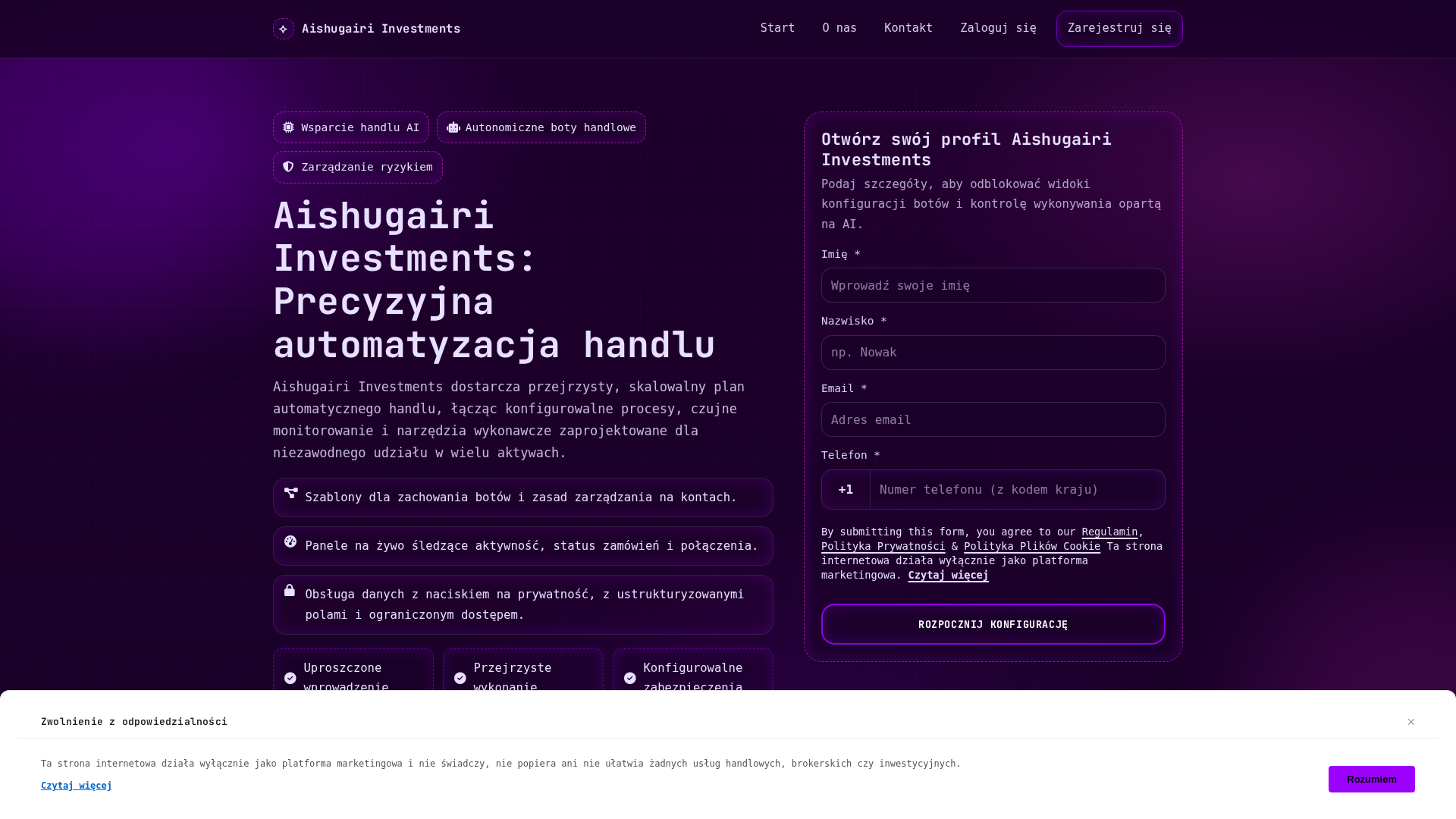 Screenshot of aishugairi-investments.shop