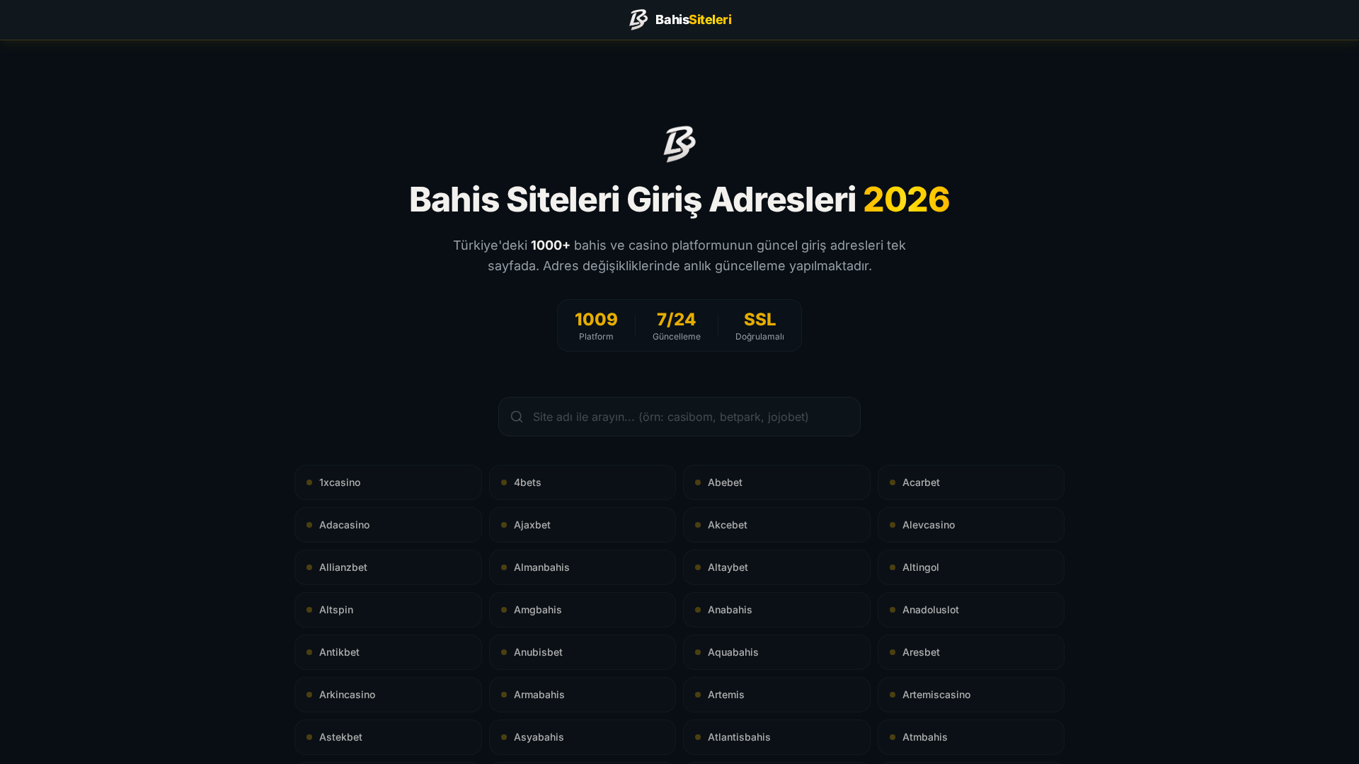 Screenshot of bahissiteleri43.com