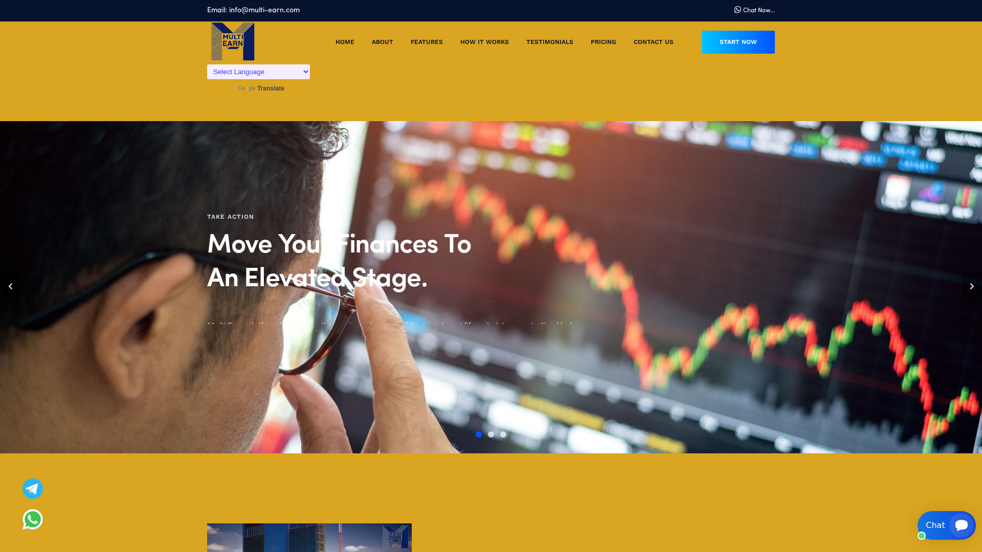 Screenshot of multi-earn.com