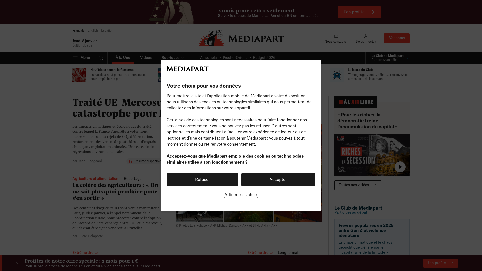 Screenshot of www.lavozdelaranda.es