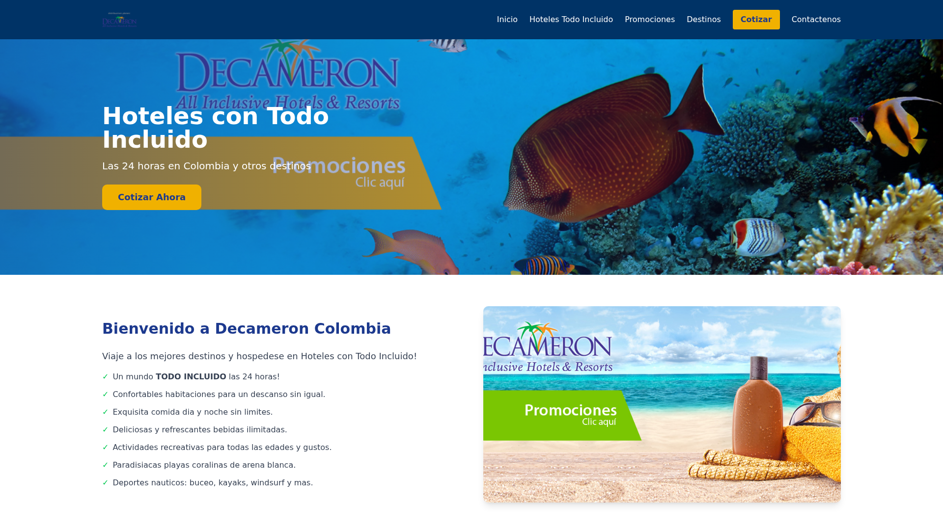 Screenshot of decameroncolombia-new.vercel.app