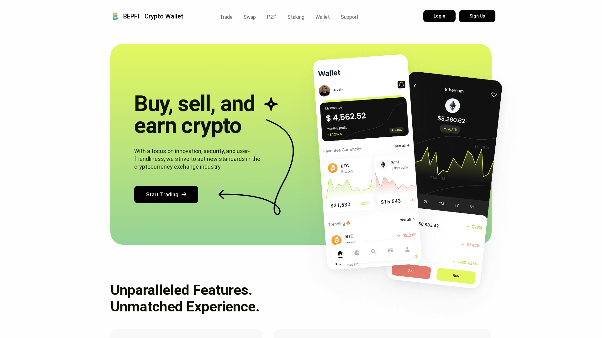 Screenshot of bepfi.com