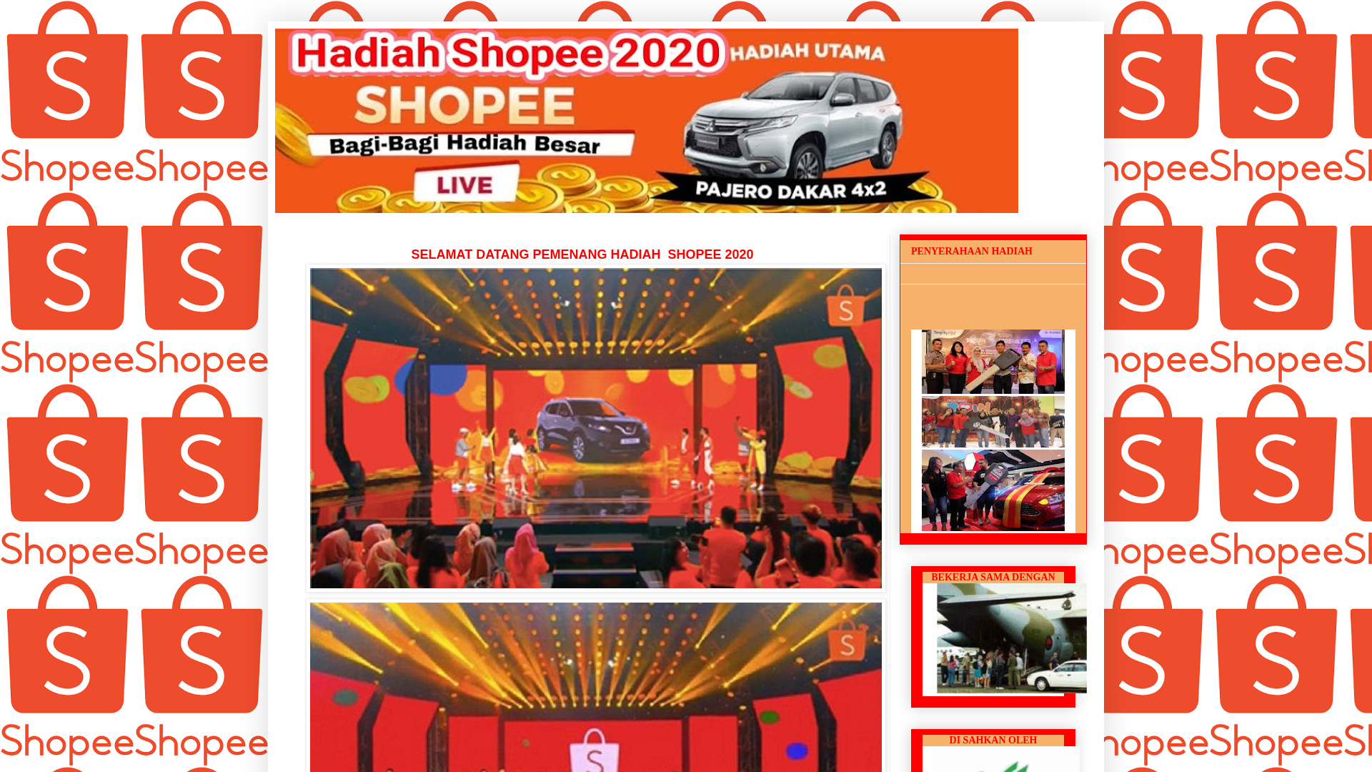 Screenshot of www.shopee-tbk887.blogspot.com