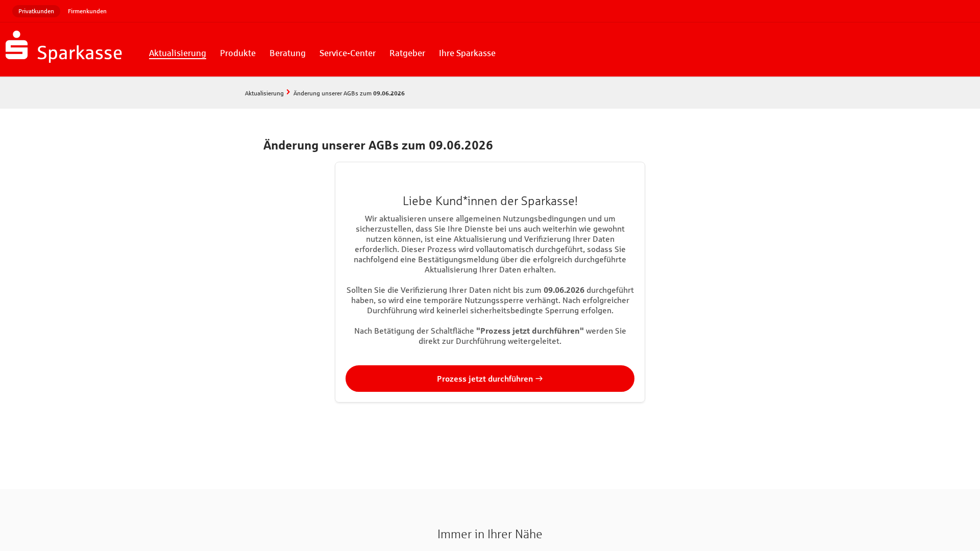 Screenshot of spk.sf-prozess.de