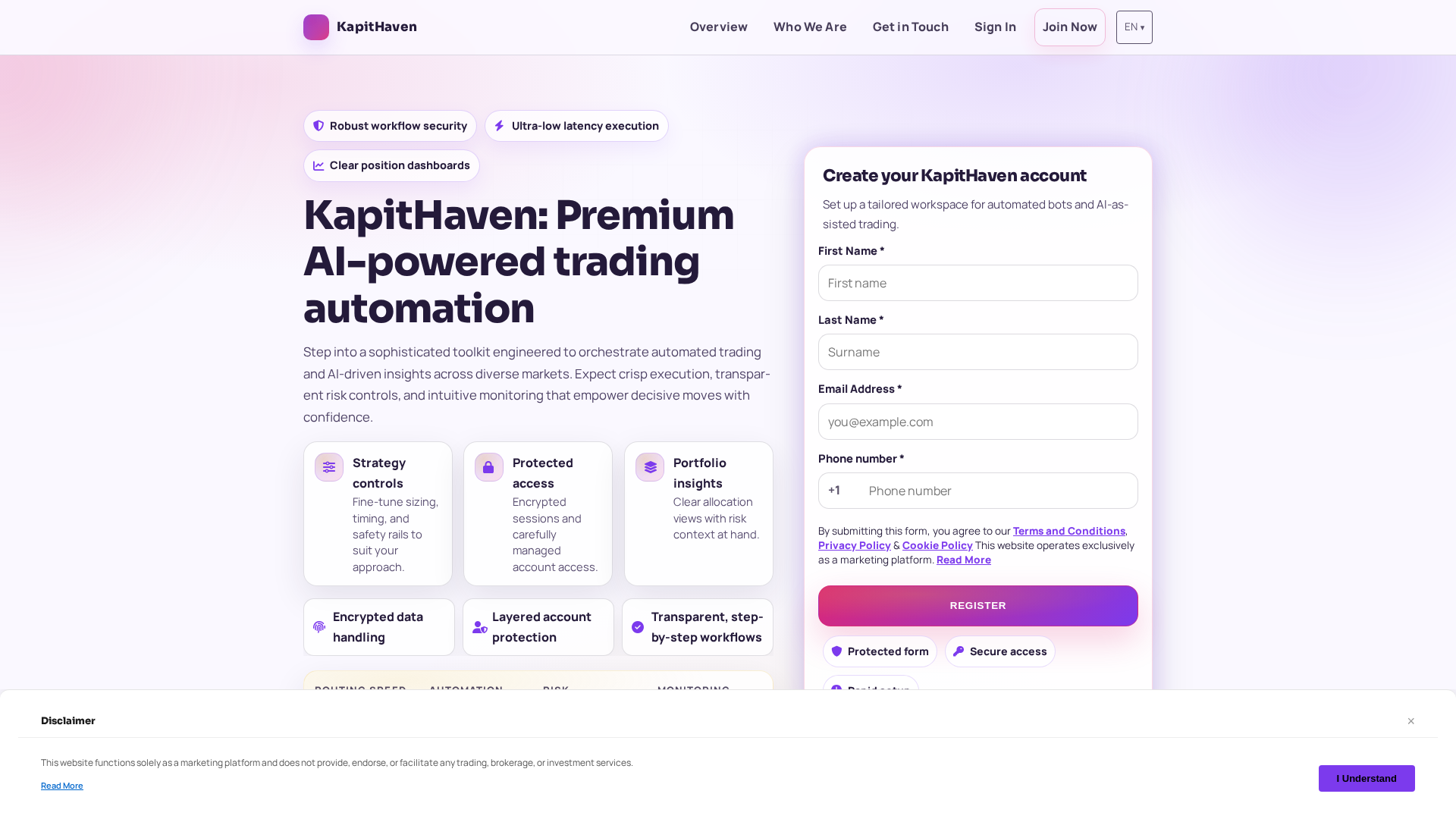 Screenshot of kapithaven.digital