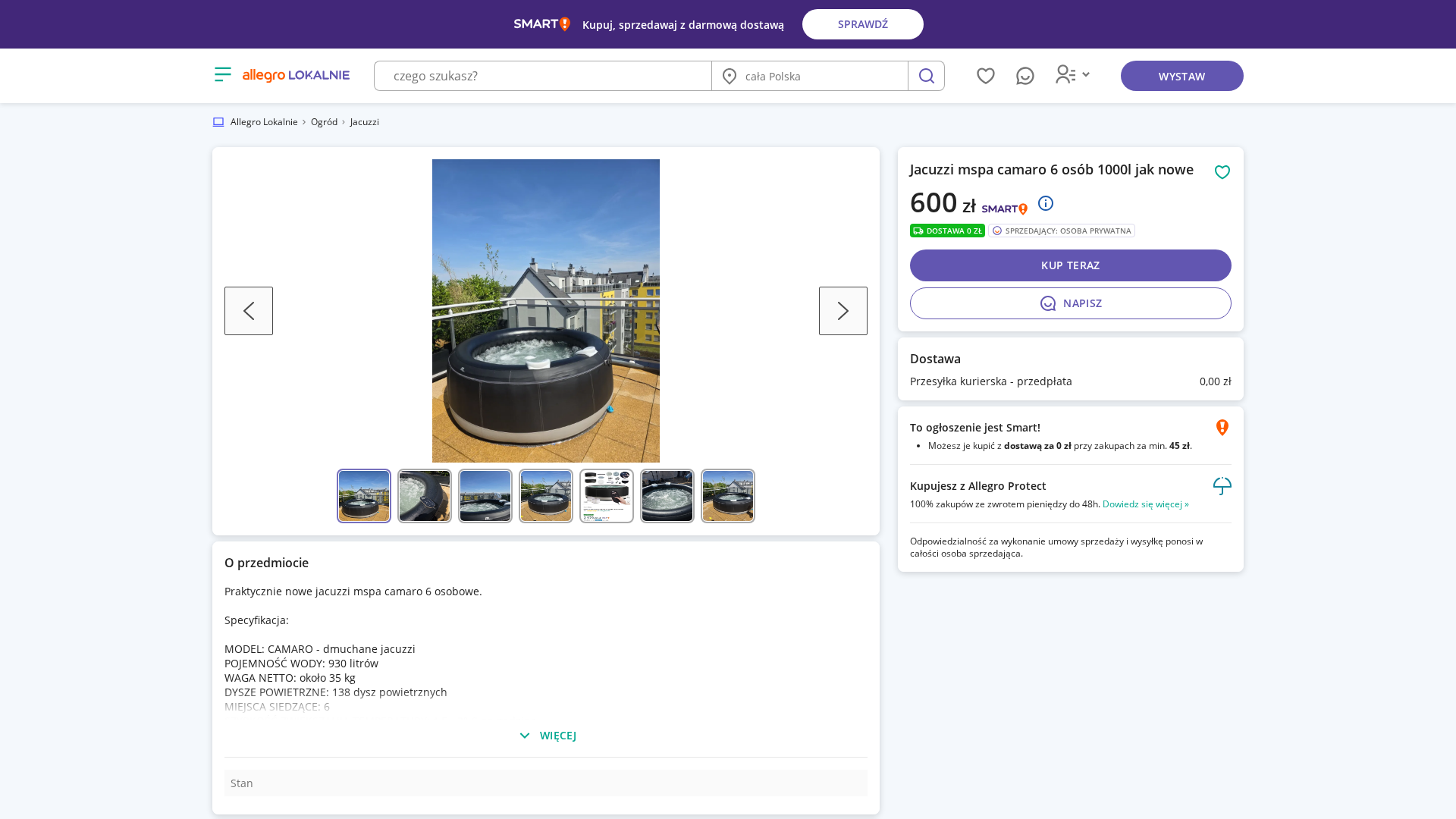 Screenshot of allegrolokalnie.lokalna-ofeta1224178.lol