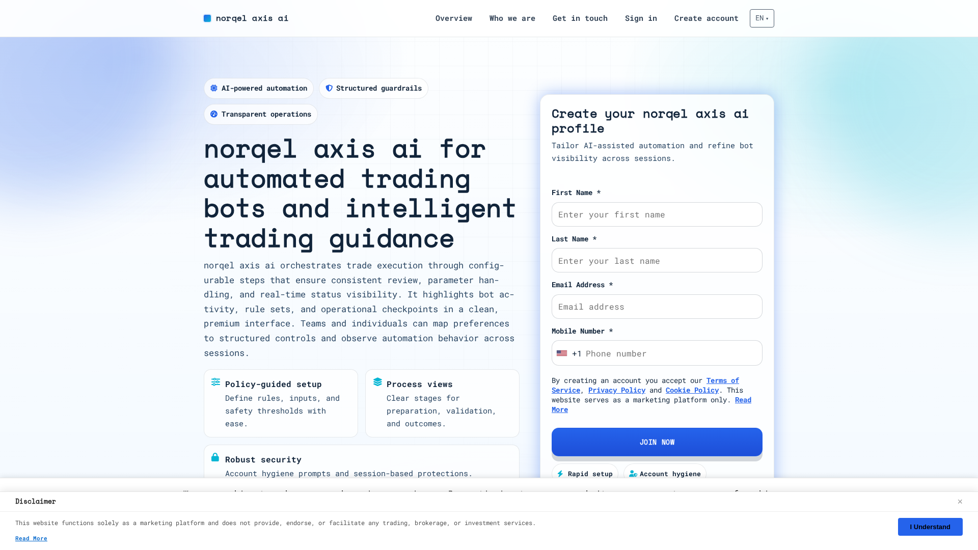 Screenshot of norqelaxisai.pro
