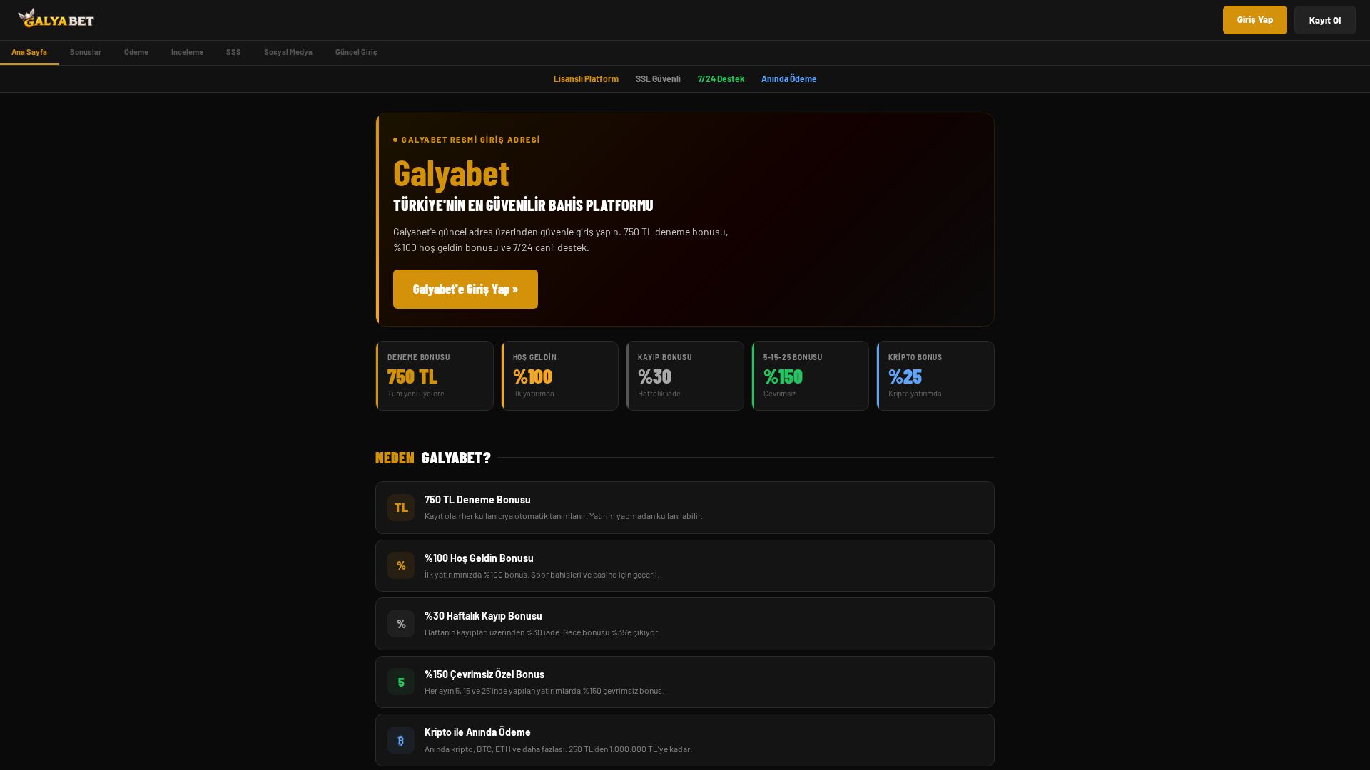 Screenshot of galyabet.app
