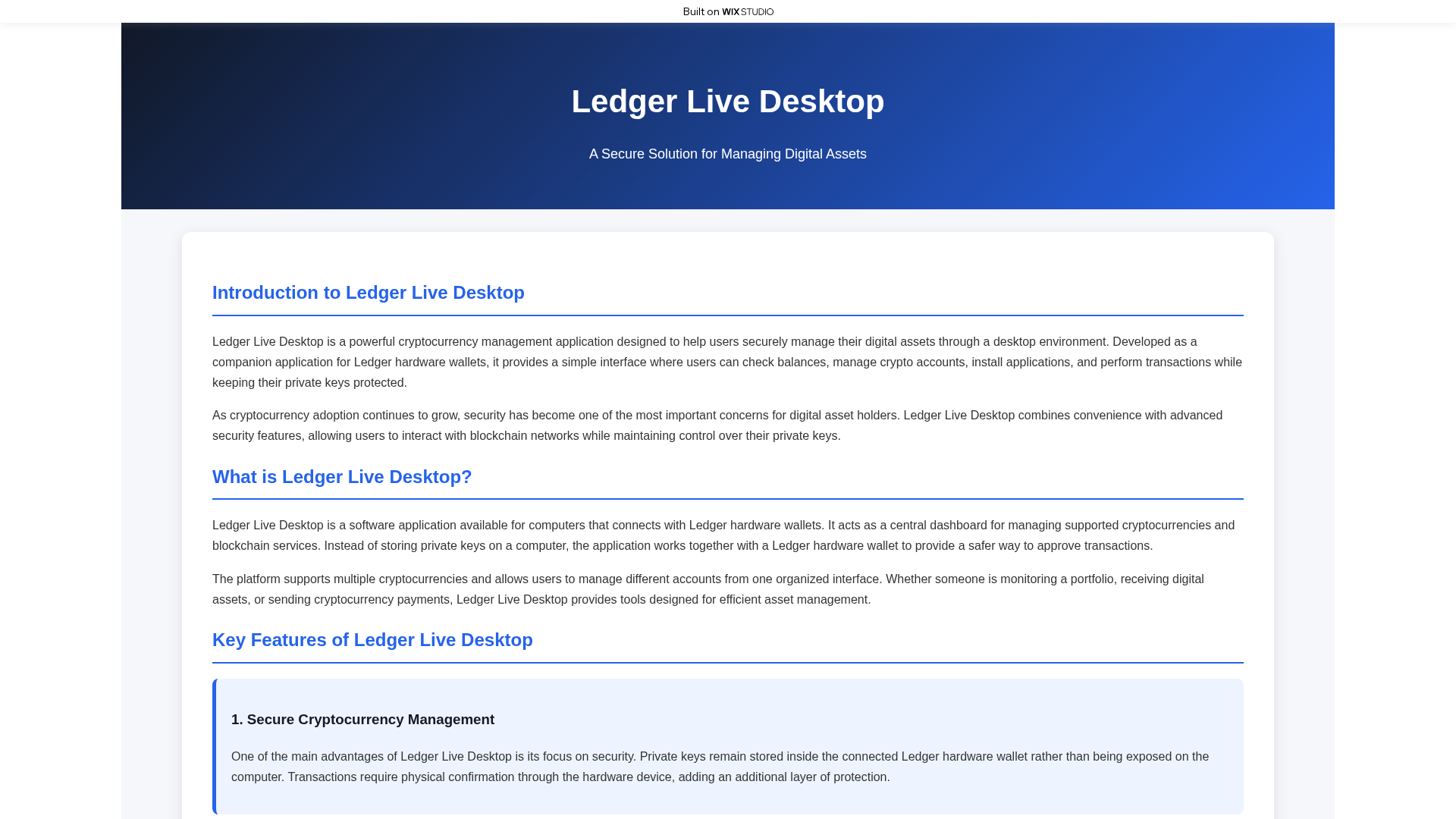 Screenshot of studiocdn-desktop.wixstudio.com