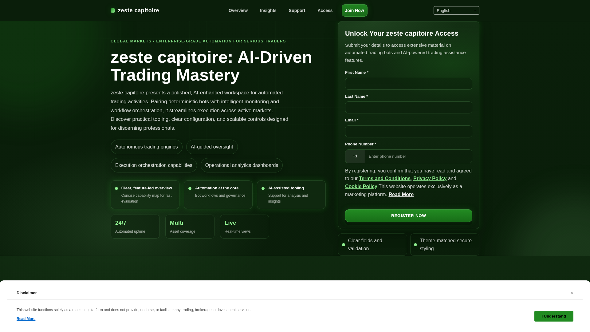 Screenshot of zestecapitoire.shop