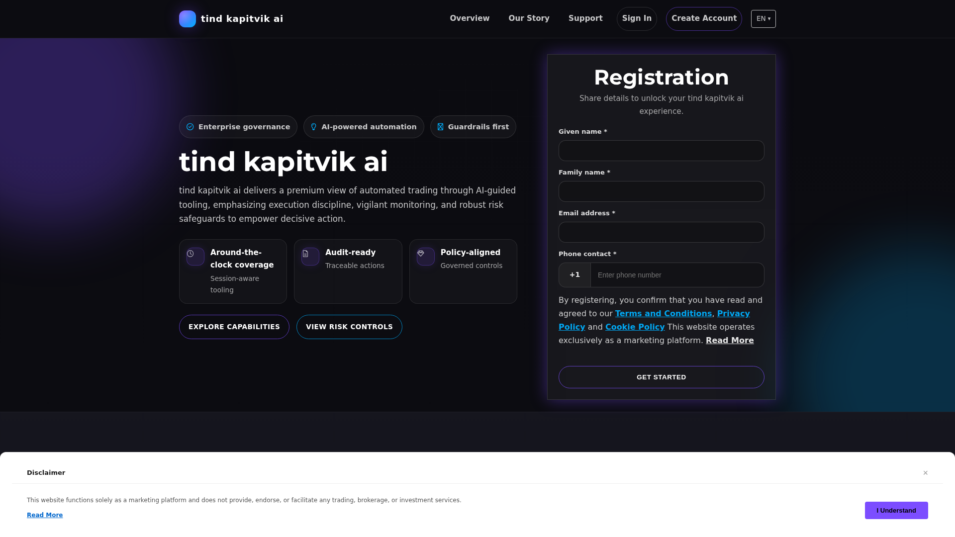 Screenshot of tindkapitvikai.shop