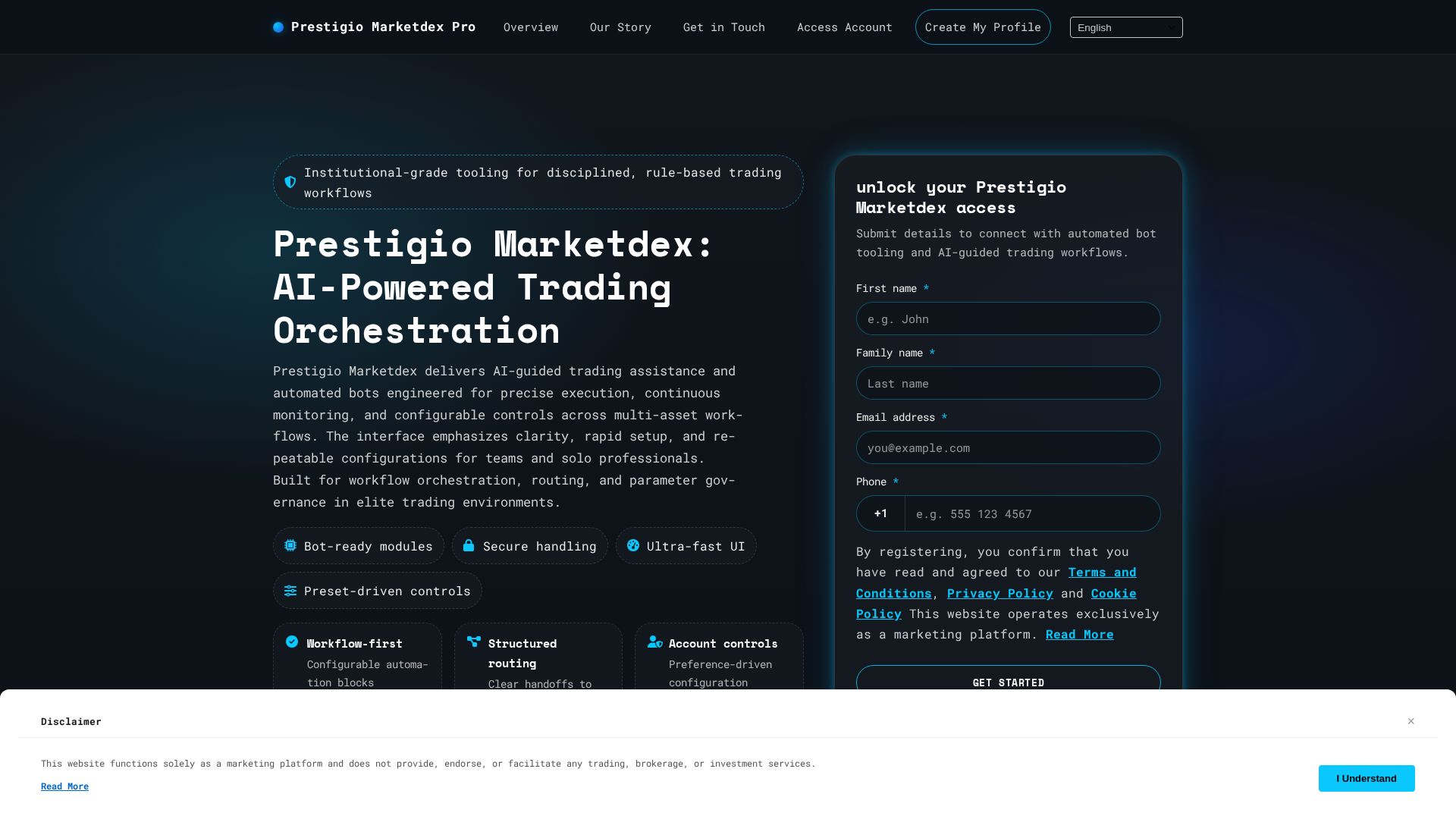 Screenshot of prestigiomarketdex.shop