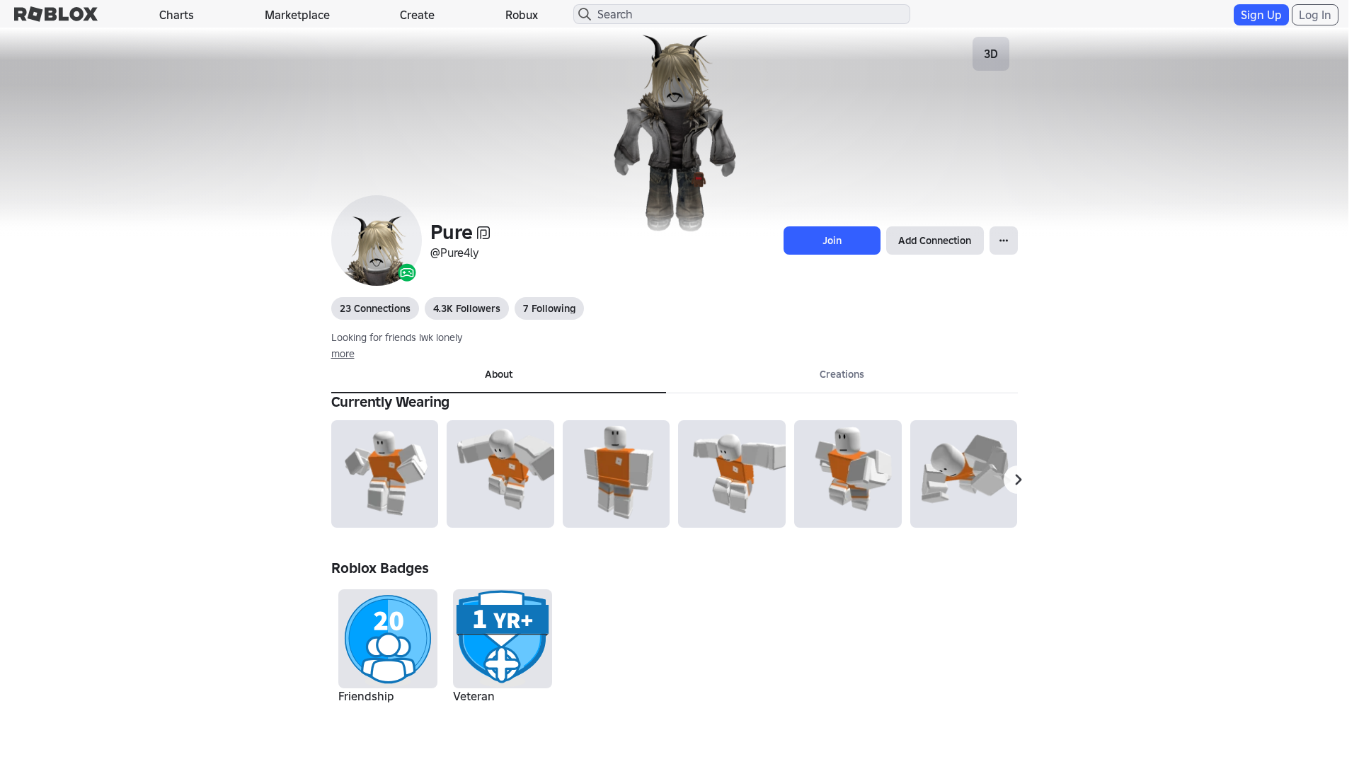 Screenshot of www.roblox.et