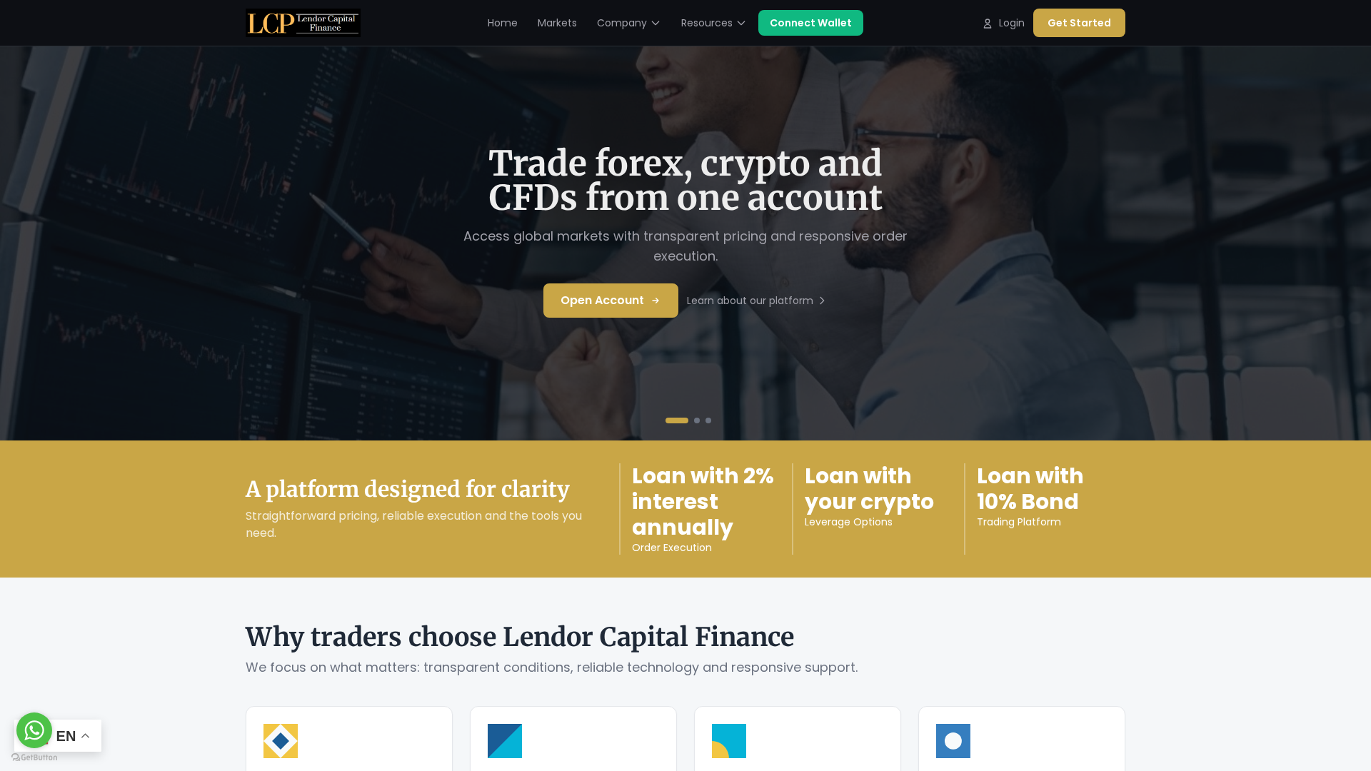 Screenshot of lendorcapital.com
