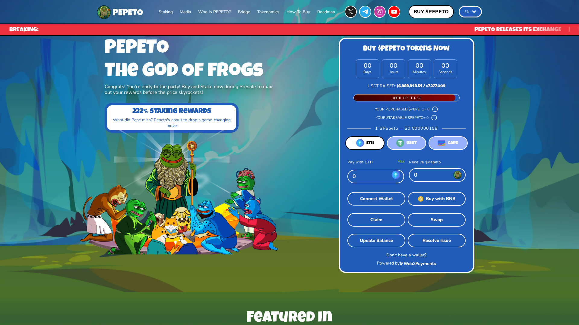 Screenshot of m-pepeto.pages.dev