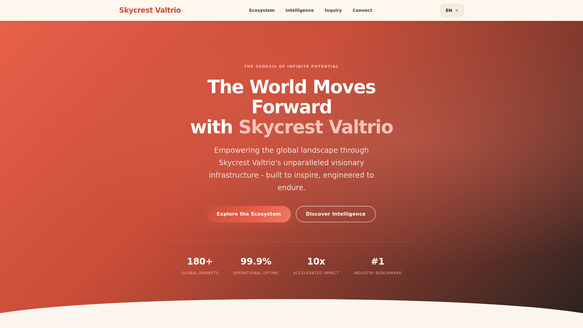 Screenshot of skycrestvaltriotrade.com