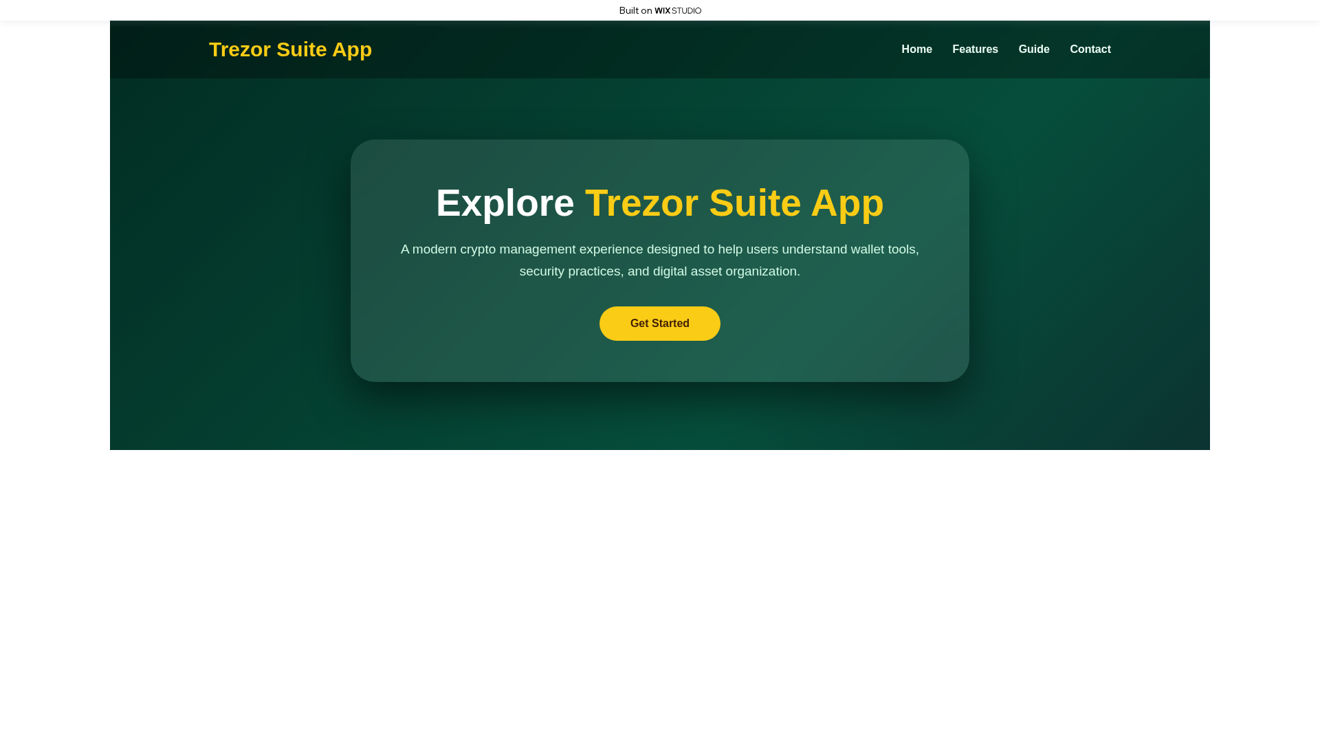 Screenshot of platform-trazorsuite.wixstudio.com