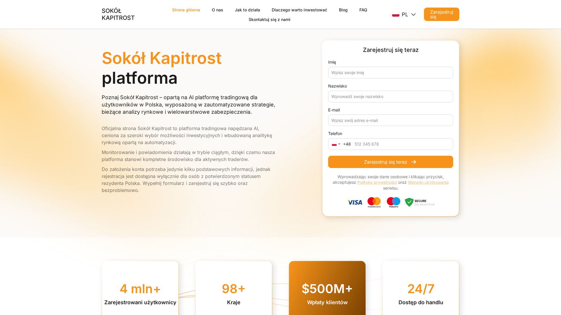 Screenshot of sokolkapitrost.com