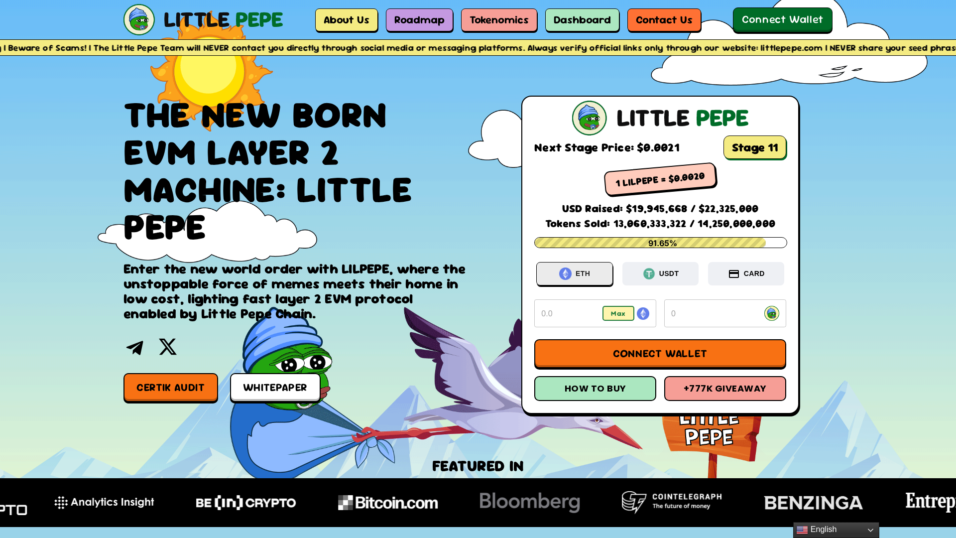 Screenshot of littlepepe-com.pages.dev