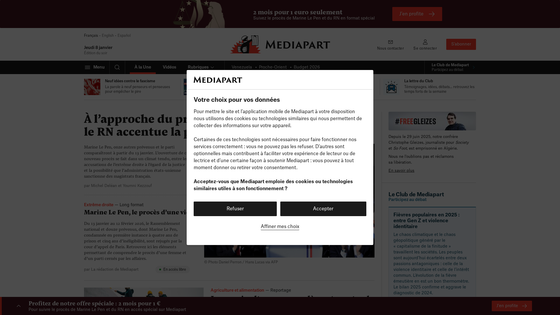 Screenshot of www.lavozdelaranda.es