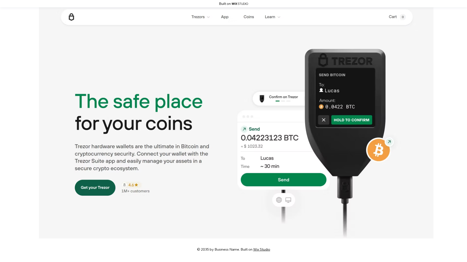 Screenshot of getting-starten.wixstudio.com