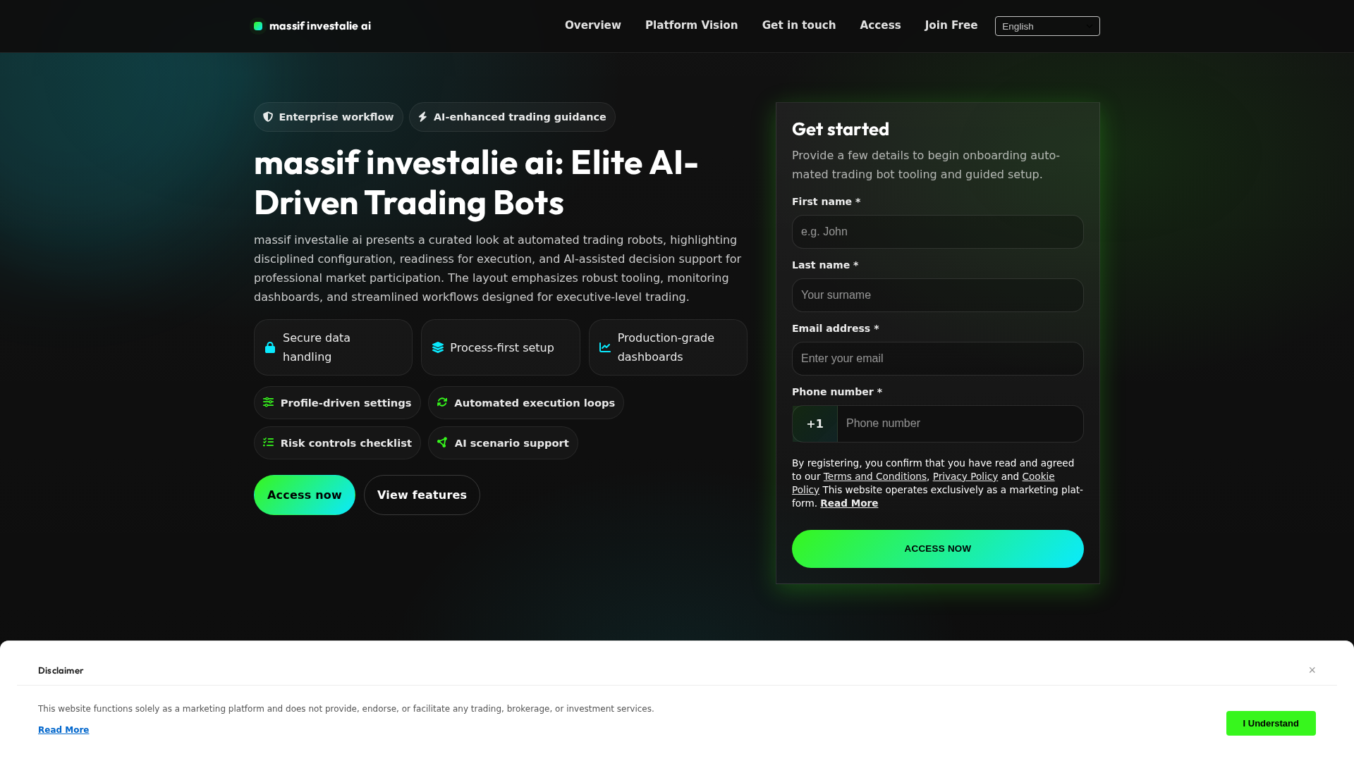 Screenshot of massifinvestalieai.click