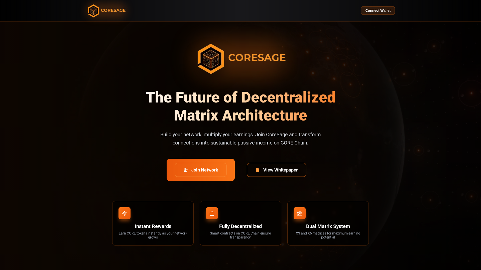Screenshot of coresages.site