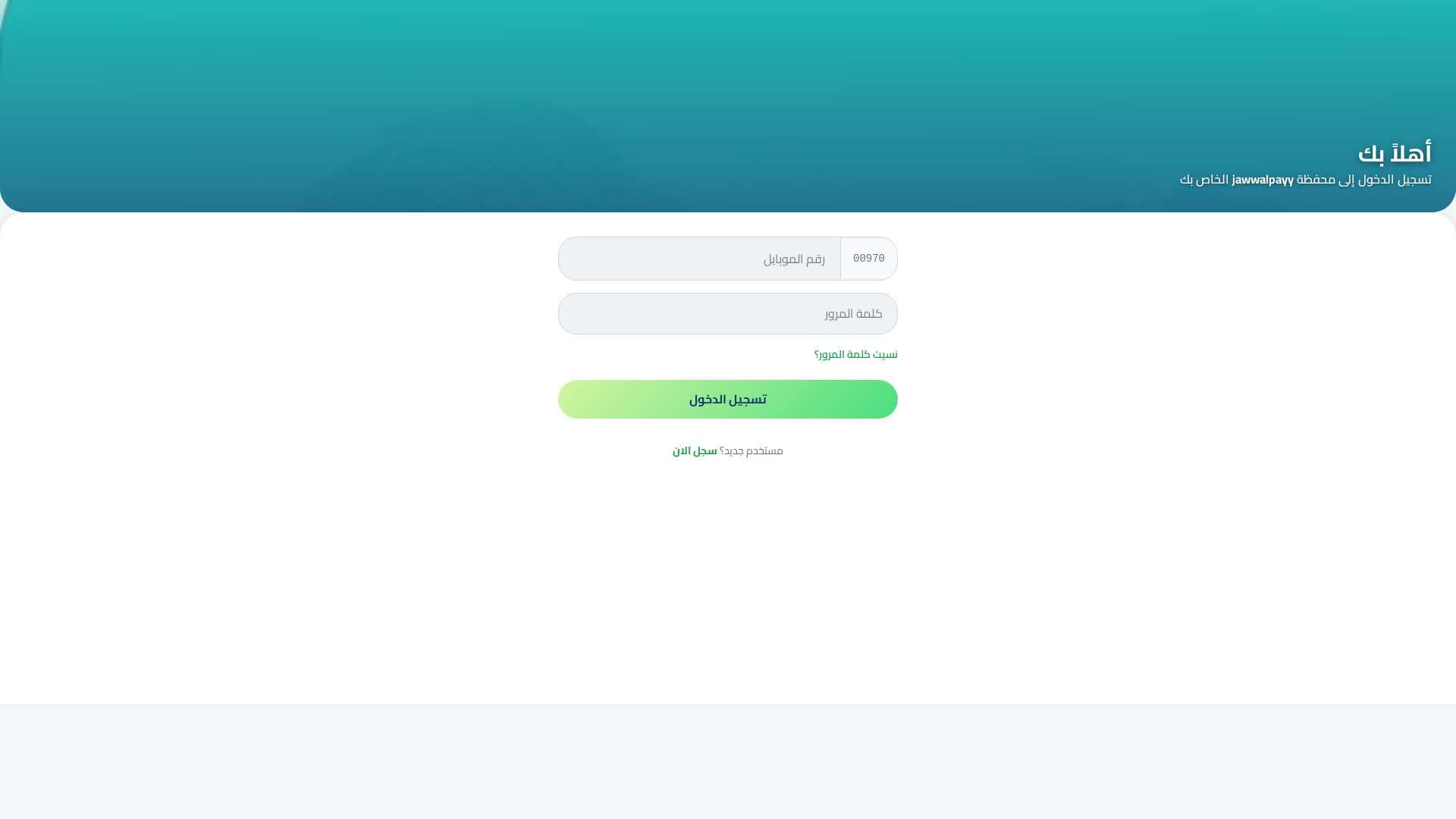 Screenshot of jawwalpay.lol