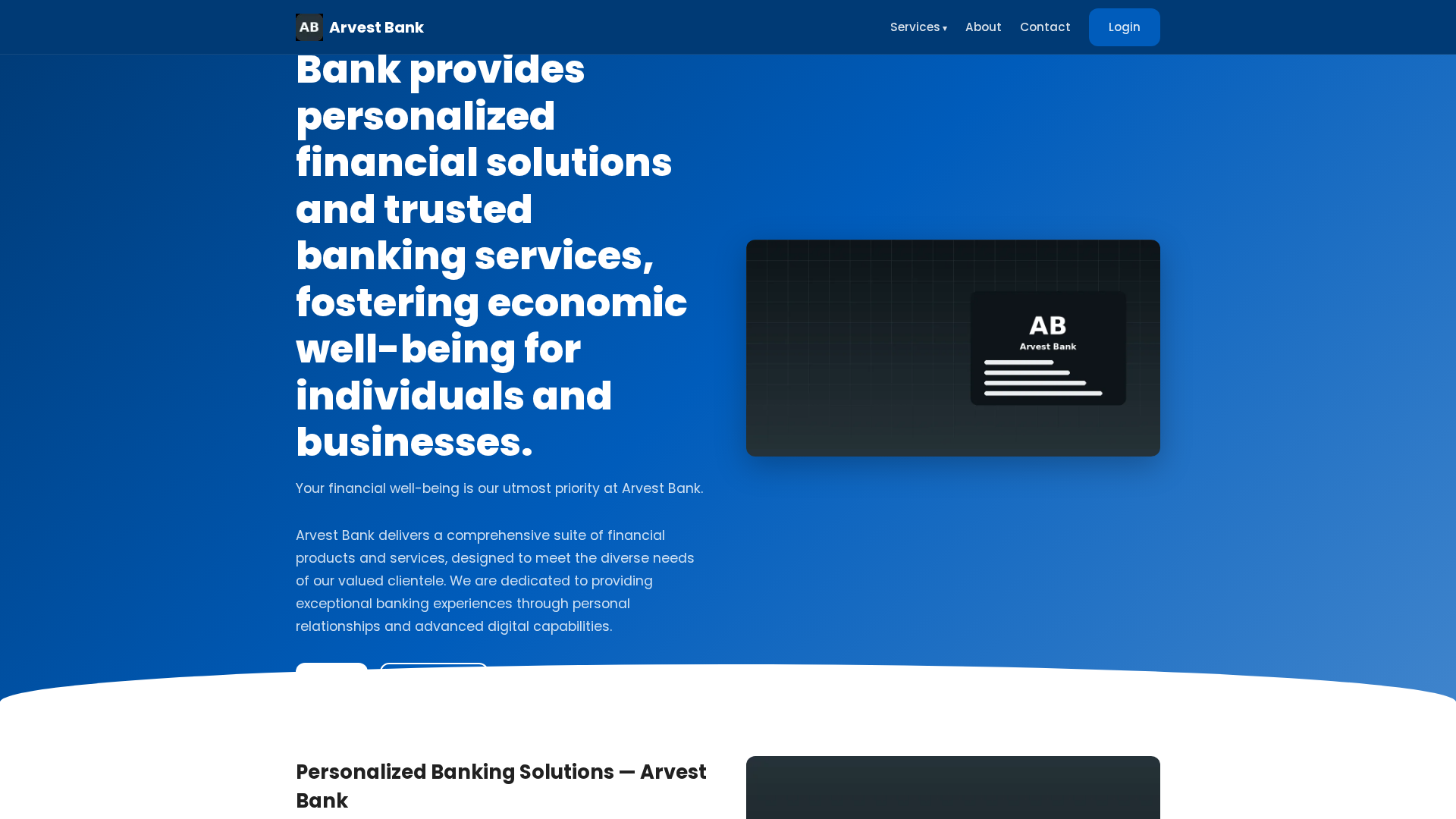 Screenshot of arvestbank.at